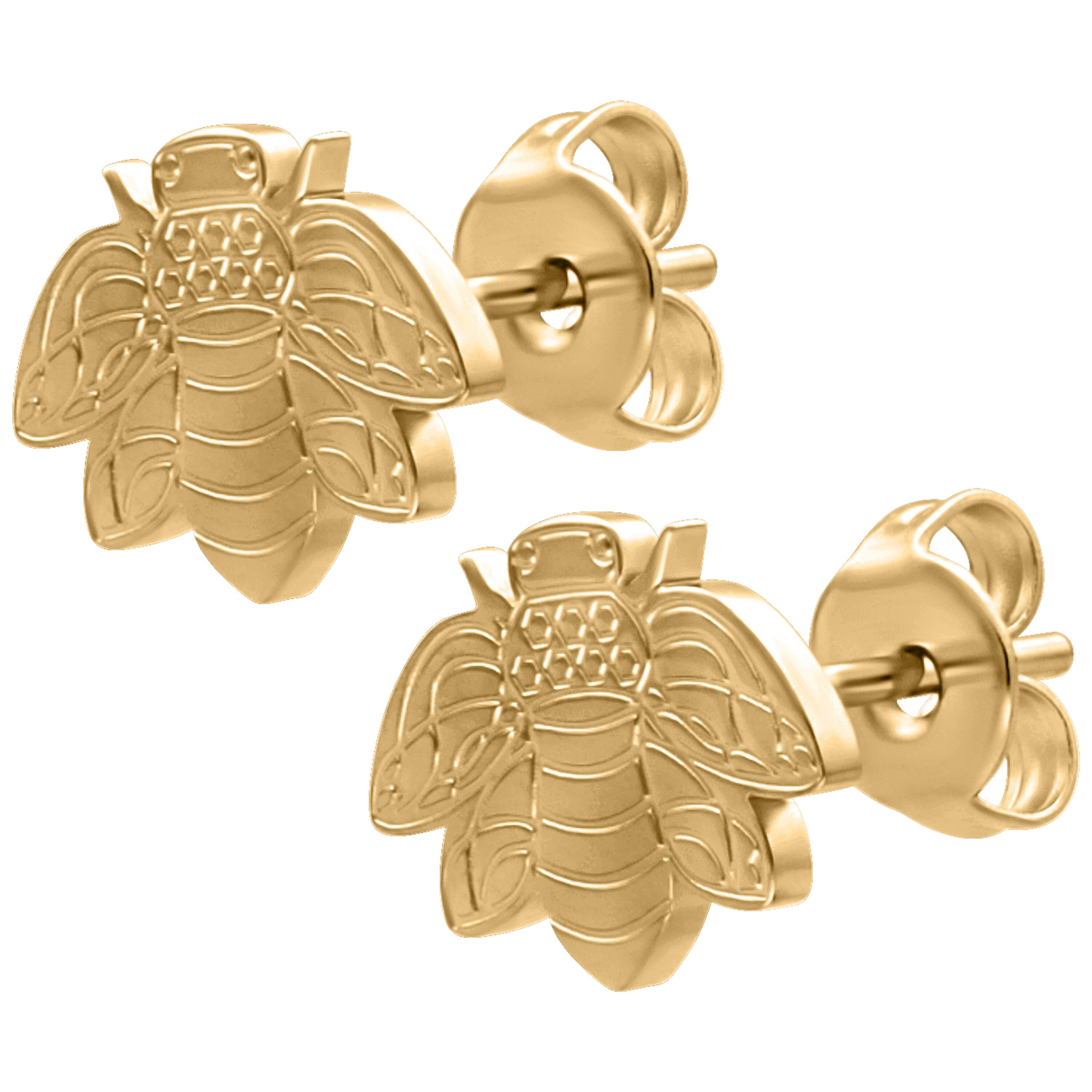 Paar Ohrstecker Bee Earstuds - Gold