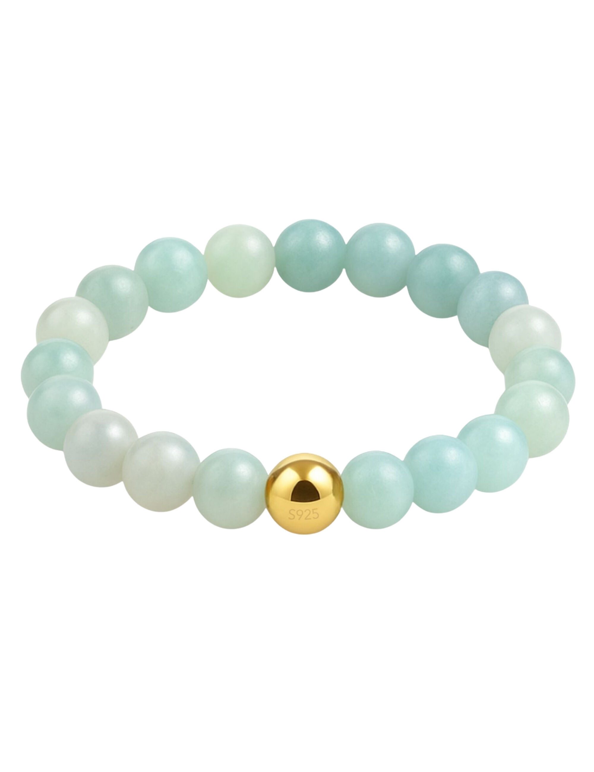 GOOD.designs Perlenring, Anti Stress Ring aus Naturstein Perlen