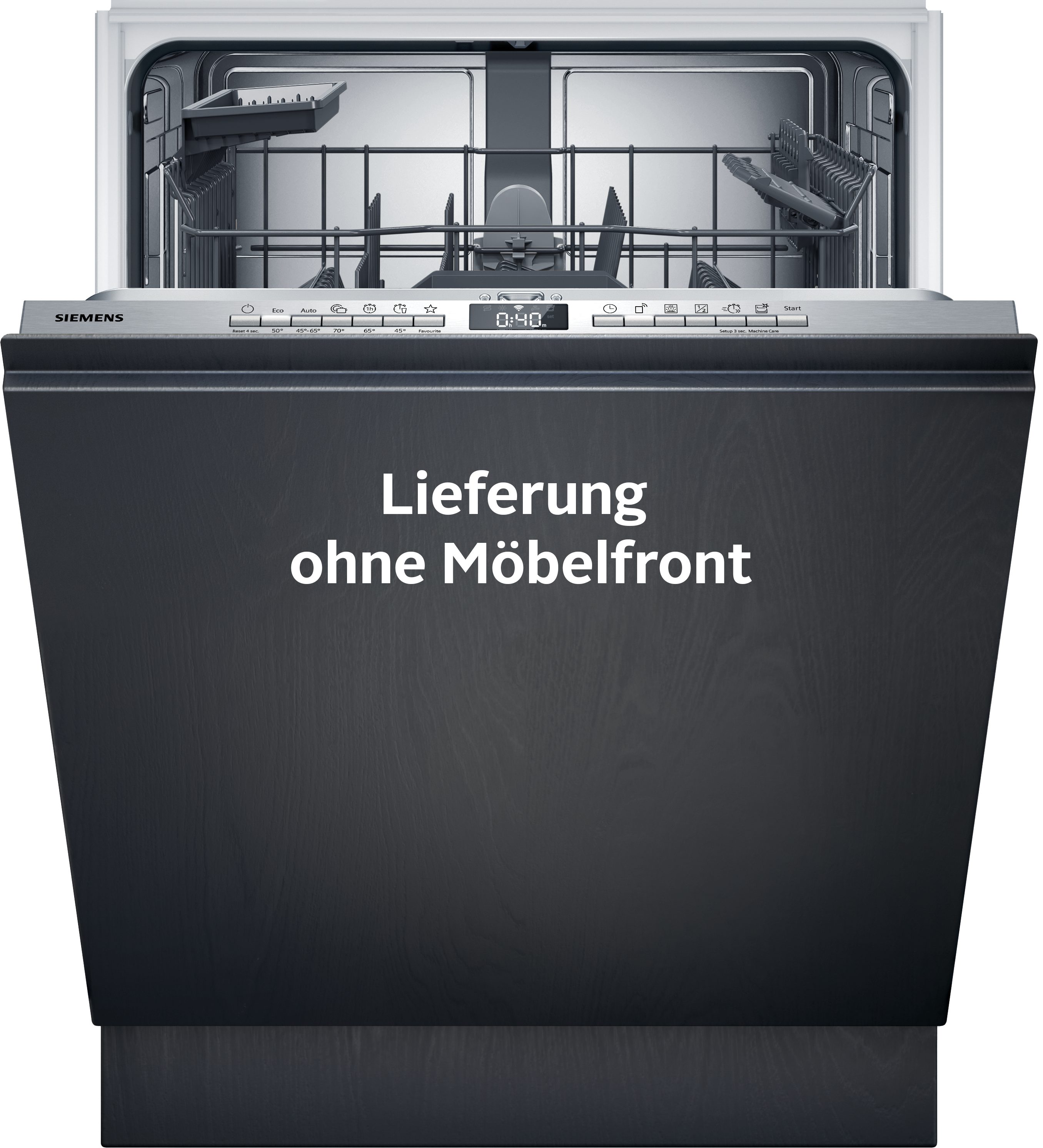 SIEMENS vollintegrierbarer Geschirrspüler iQ300 SN63HX16AE, 13 Maßgedecke