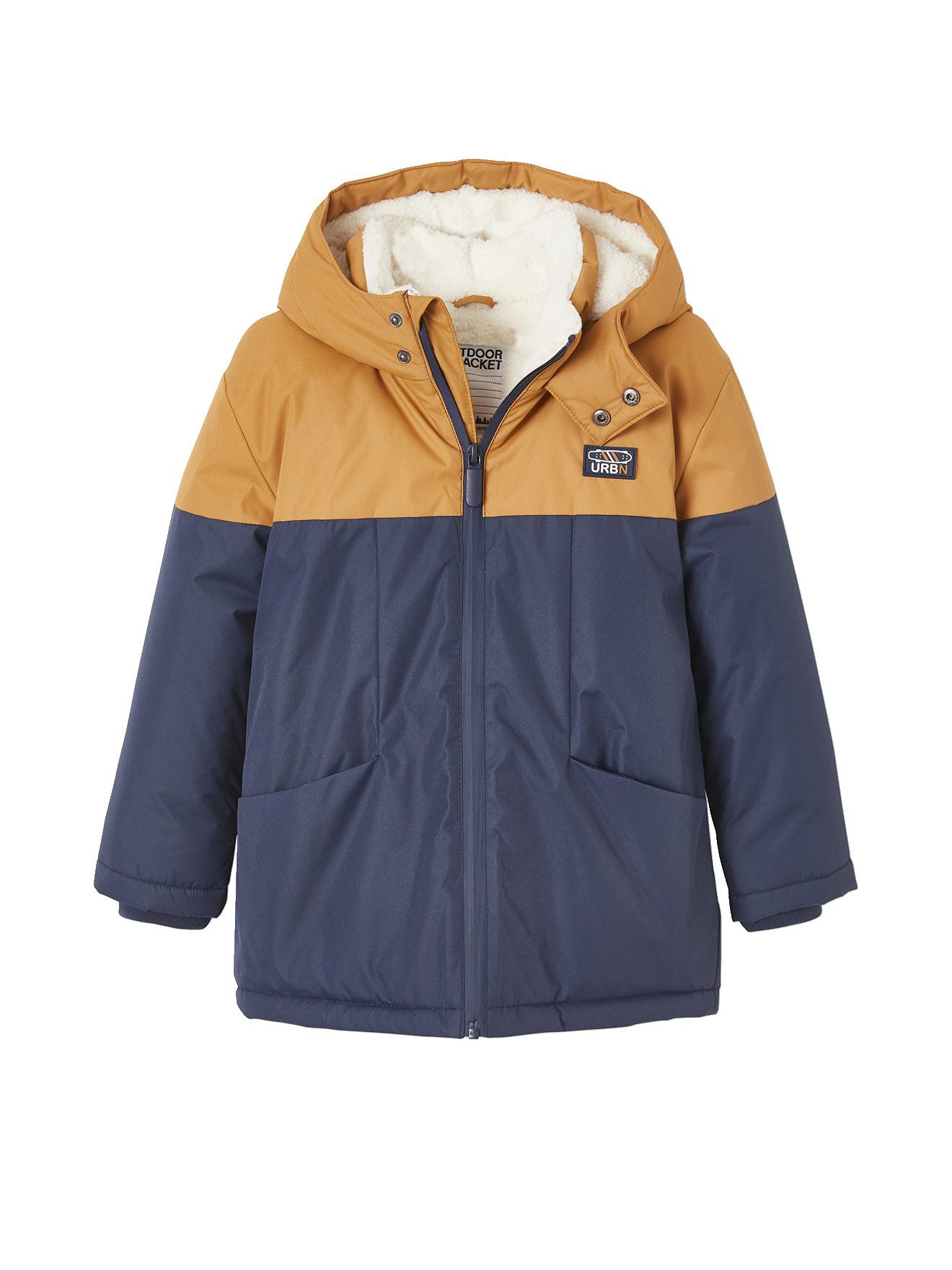 vertbaudet Parka Jungen Funktionsjacke mit Recycling-Polyester