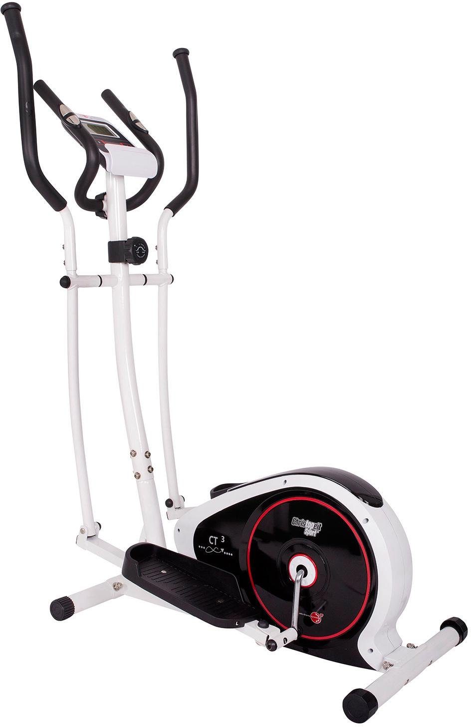 Christopeit Sport® Crosstrainer CT 3 (Computer mit Tablet- und Smartphonehalterung), Schwungmasse ca. 7 kg, 8 Widerstandsstufen
