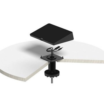 Logitech Tap Table Mount Tablet-Halterung, (Schwenkbare Tischhalterung mit Kabelmanagement)