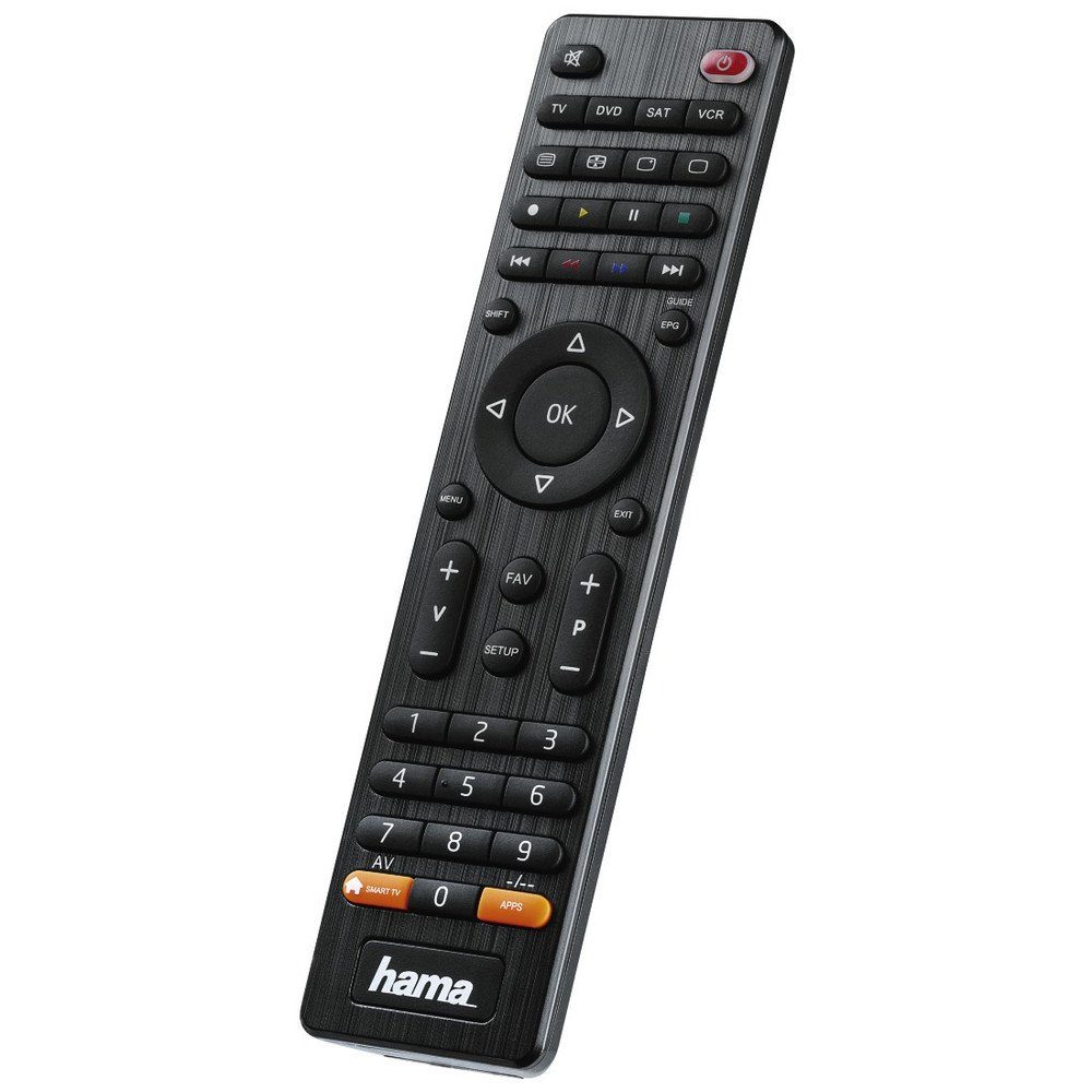 Hama Hama Fernbedienung IR Wireless Schwarz Drucktasten Fernbedienung