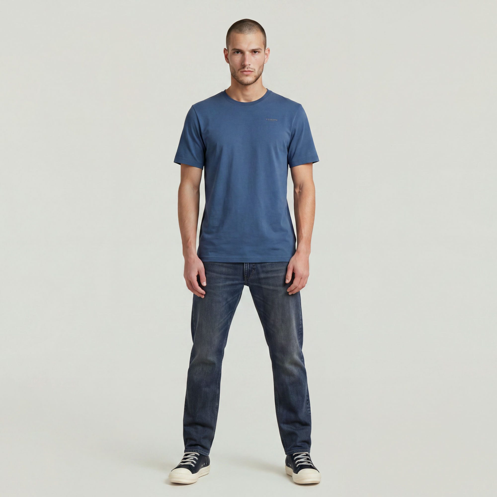 G-STAR T-Shirt Slim Base T-Shirt – Bild 4 von 5