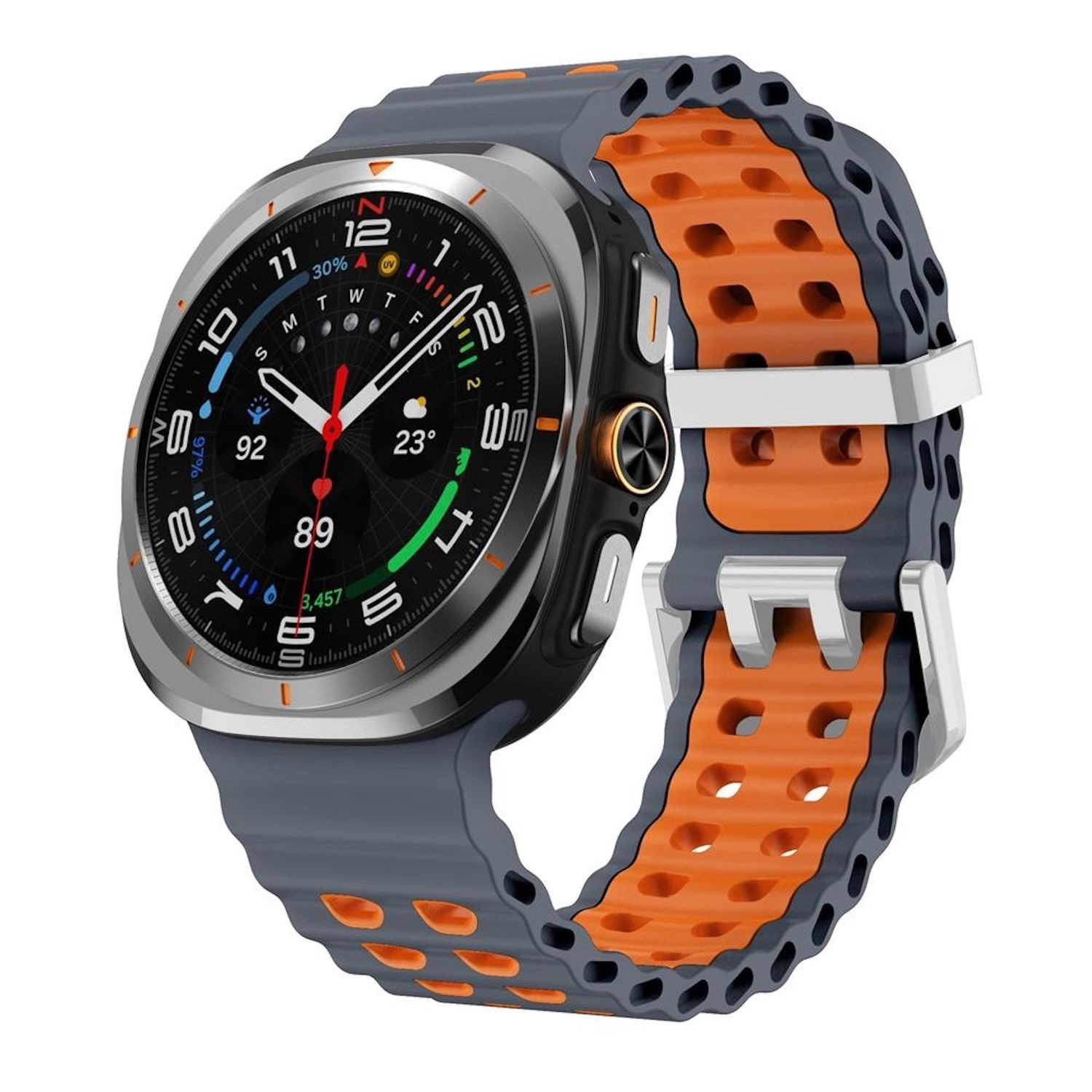 Wigento Smartwatch-Armband Für Samsung Galaxy Watch Ultra / Ultra 2025 Two günstig online kaufen