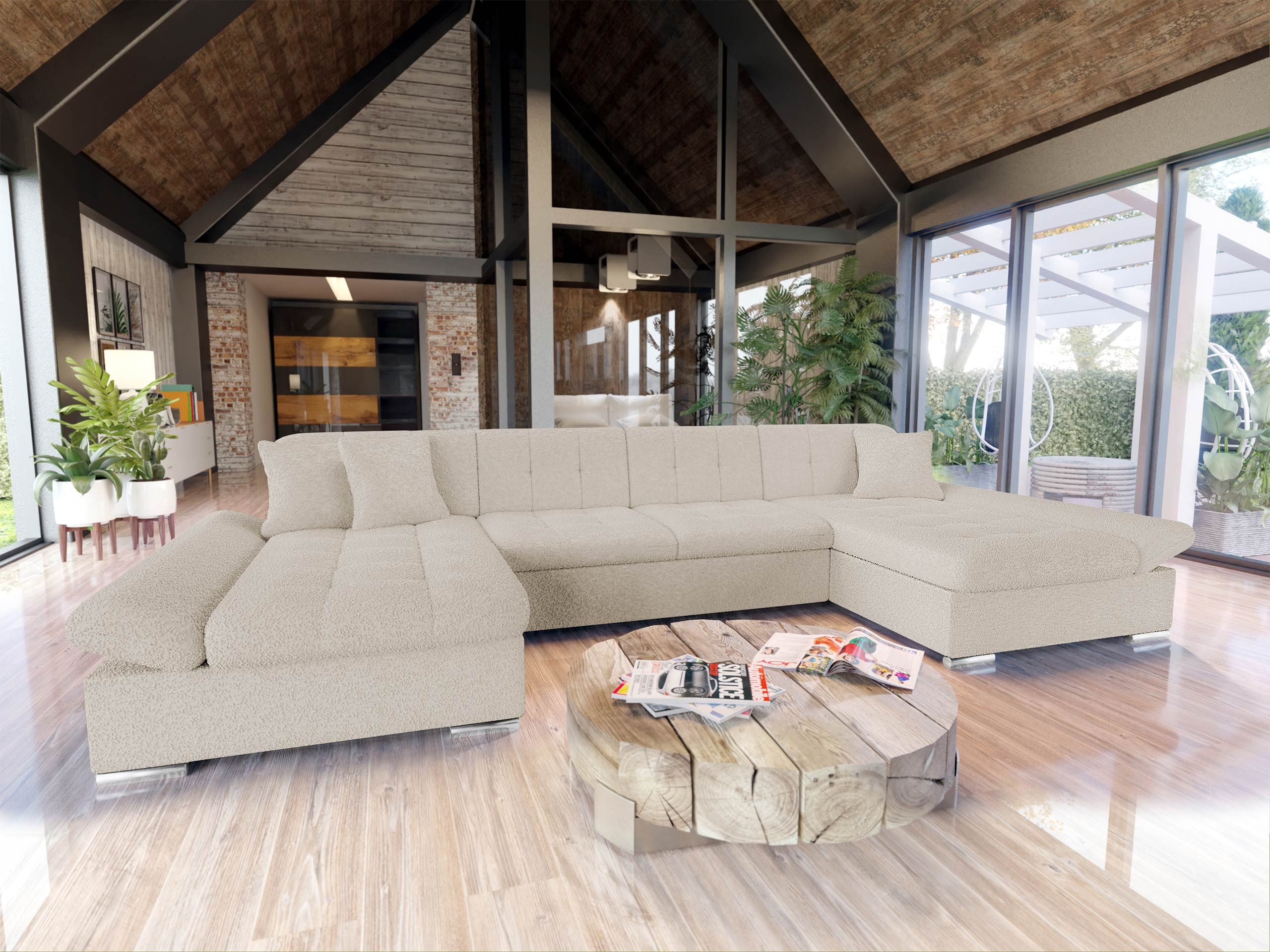 MIRJAN24 Wohnlandschaft Alia Premium, mit zwei günstig online kaufen