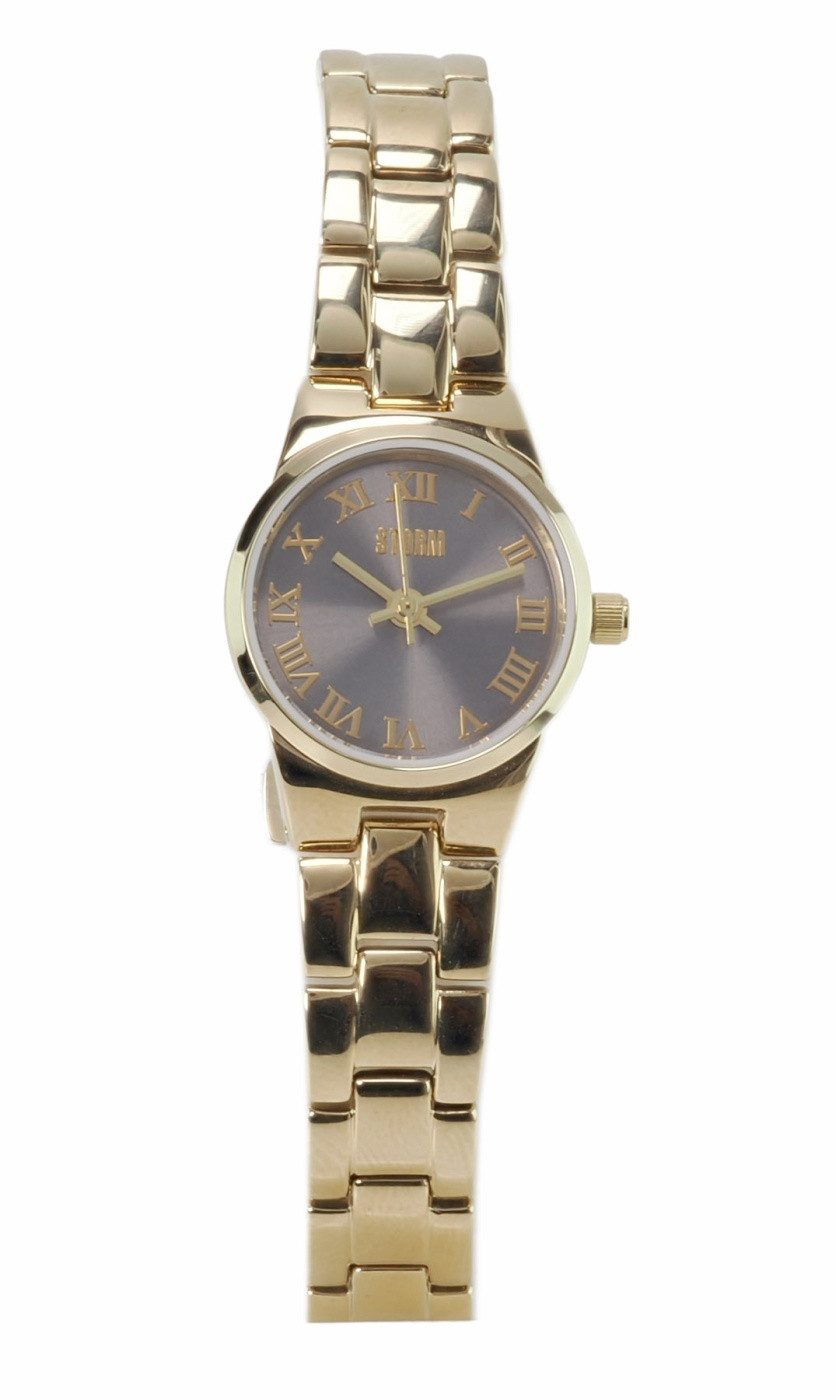 STORM Quarzuhr Storm Damen Quarz Uhr MINI ROMA GOLD 47284/GD, (Gold)
