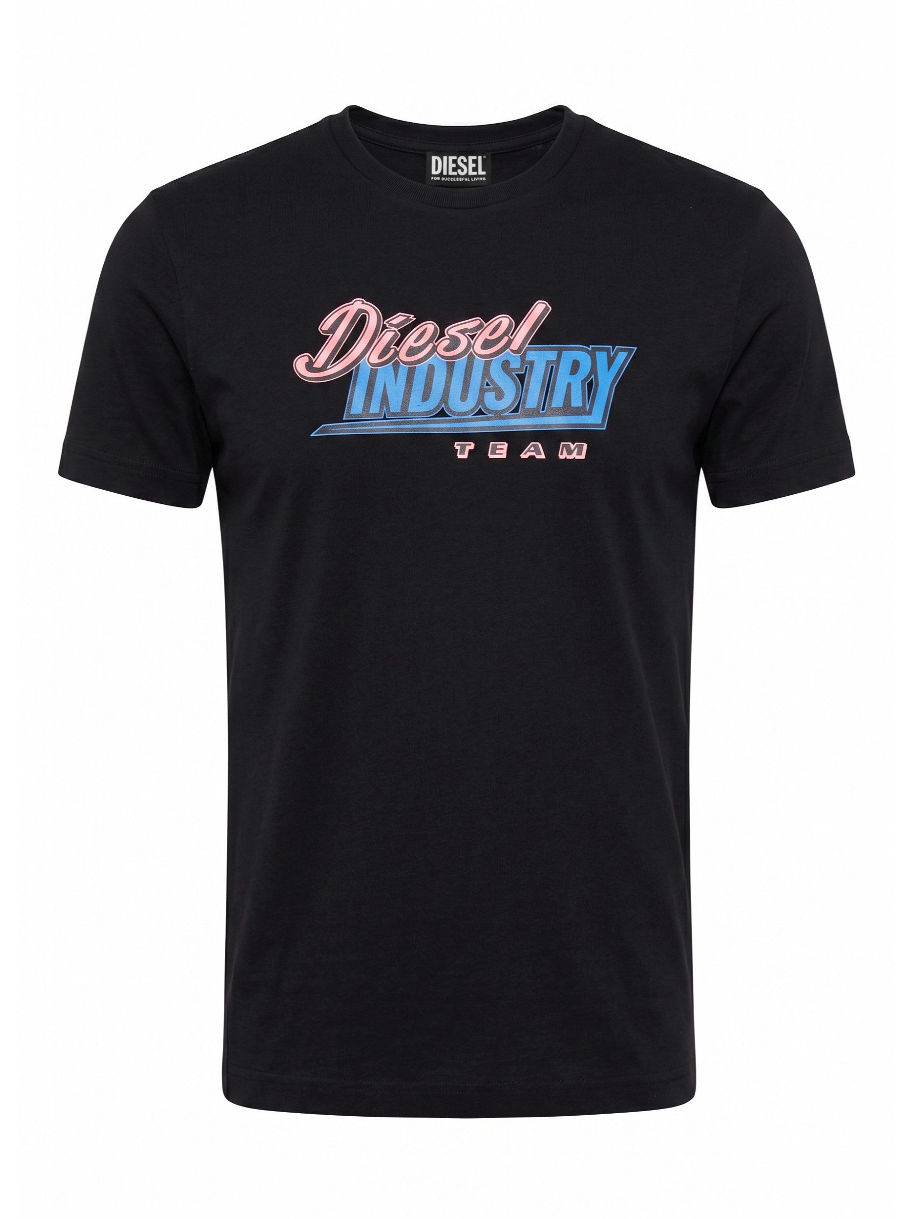 Diesel Rundhalsshirt Slim Fit Logo Shirt - T-DIEGOS-K37