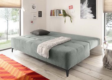 ED EXCITING DESIGN Schlafsofa, Molina Schlafsofa 203 x 107 cm Polstergarnitur Sofa Couch Grau