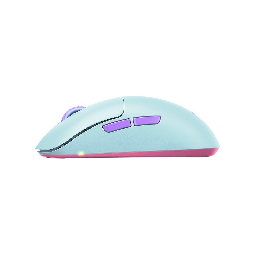 Cherry Xtrfy M8 Wireless Frosty Mint Gaming-Maus (kabelgebunden, kabellos, ultraleichte Gaming-Maus)