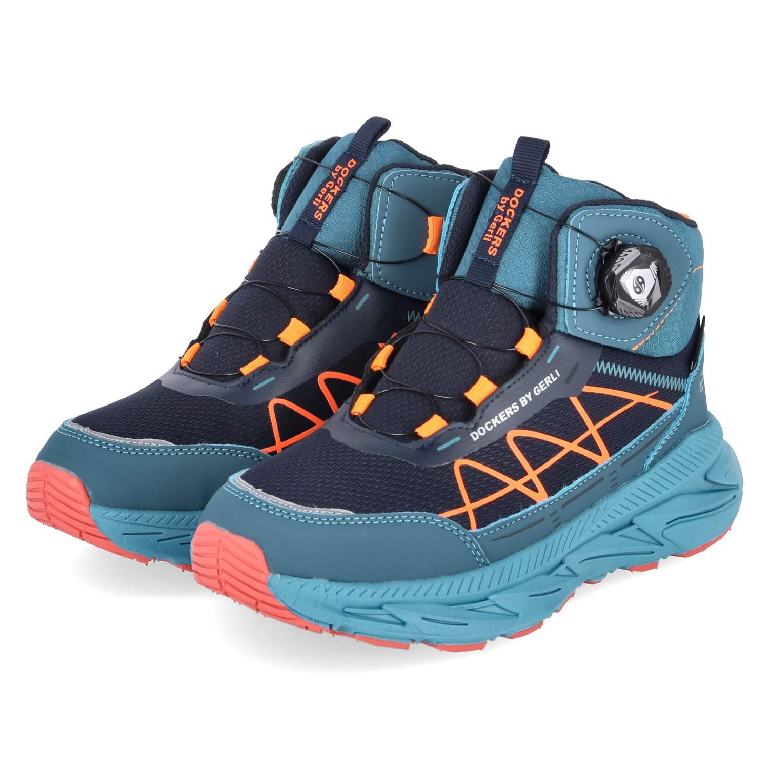 Dockers by Gerli Dockers By Gerli 59HU701637640 Jungen Textil & Synthetik turquoise Stiefel