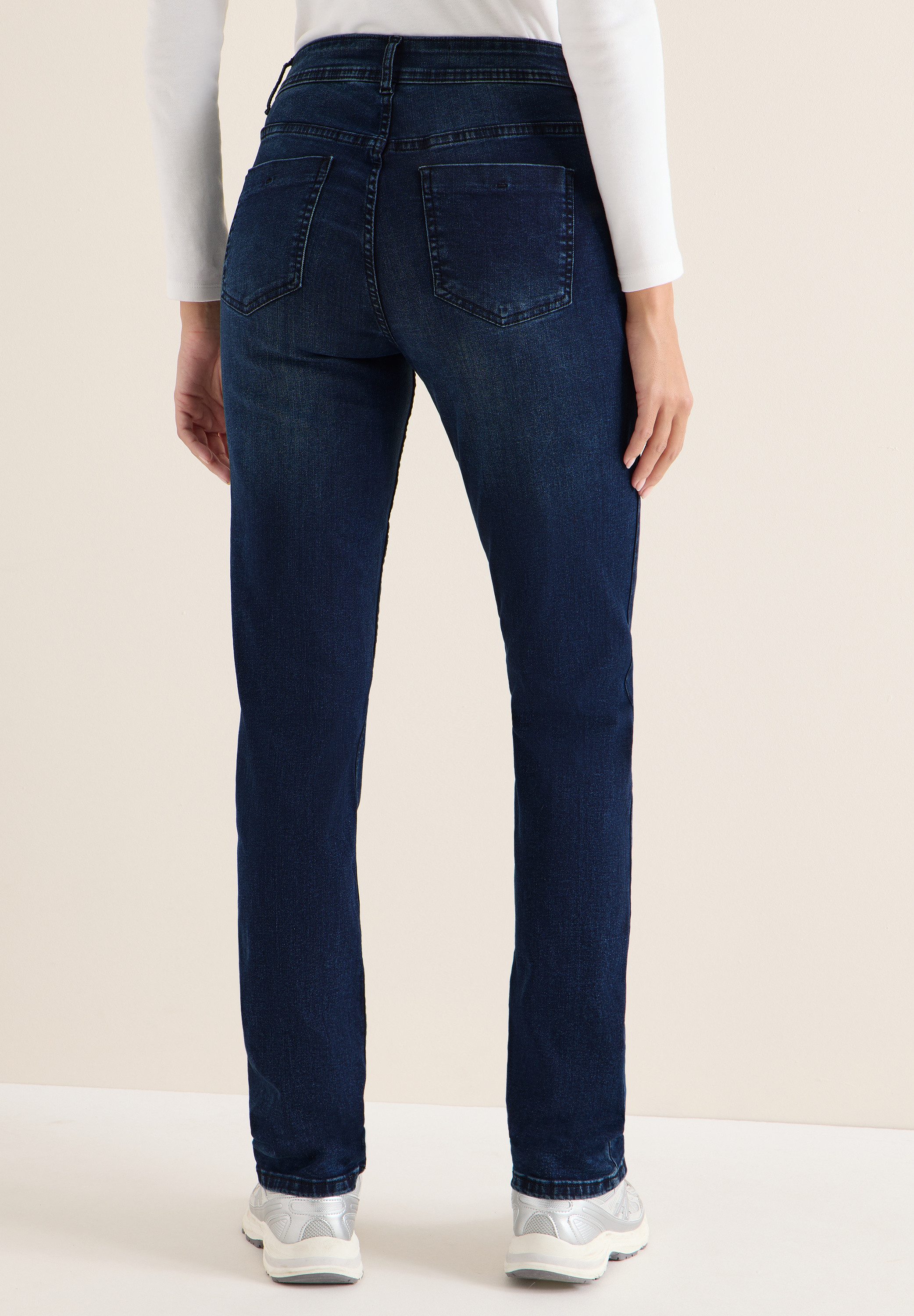 CECIL Slim-fit-Jeans High Waist