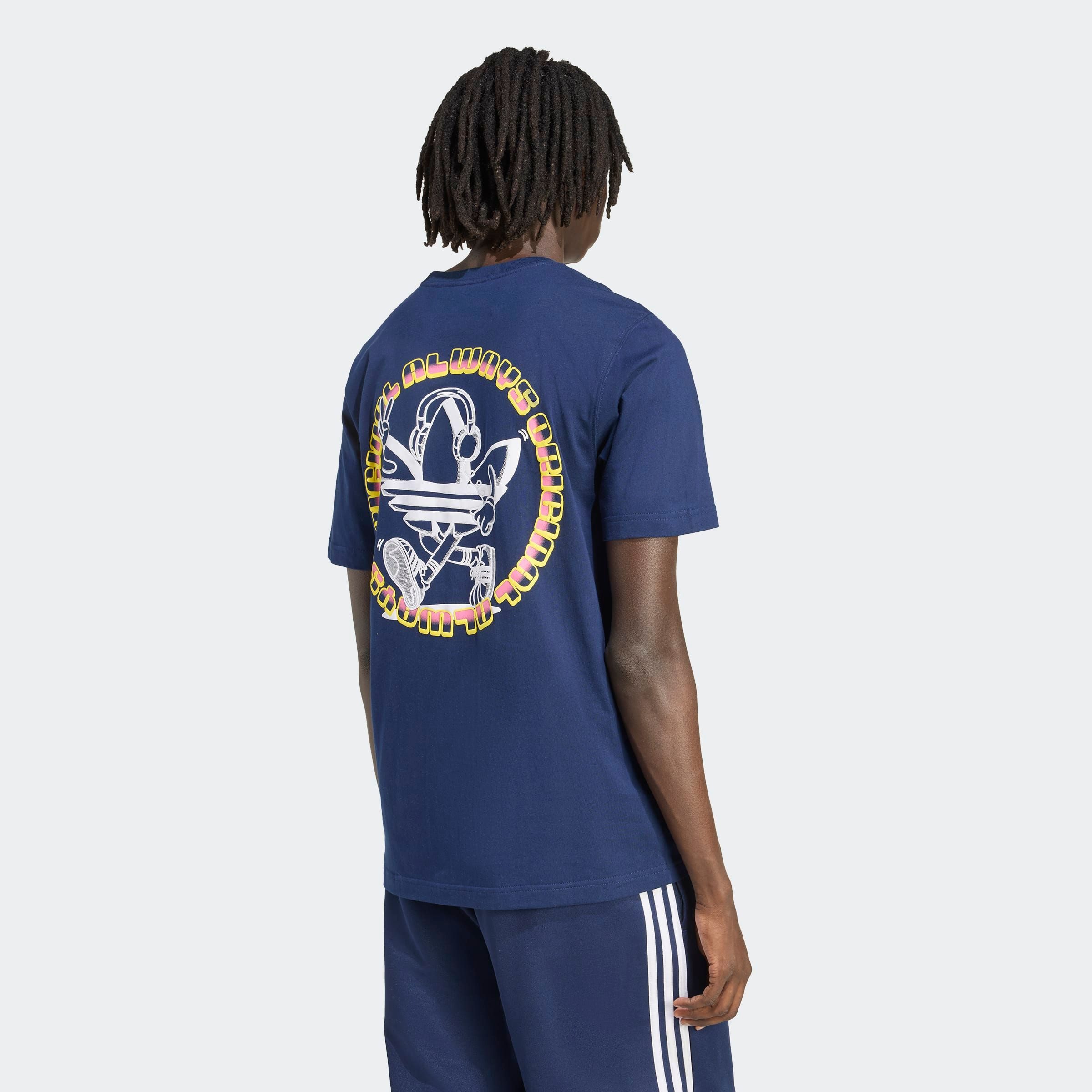 adidas Originals T-Shirt GRAPHIC TEE LO lockerer Schnitt, kurze Ärmel, mit günstig online kaufen