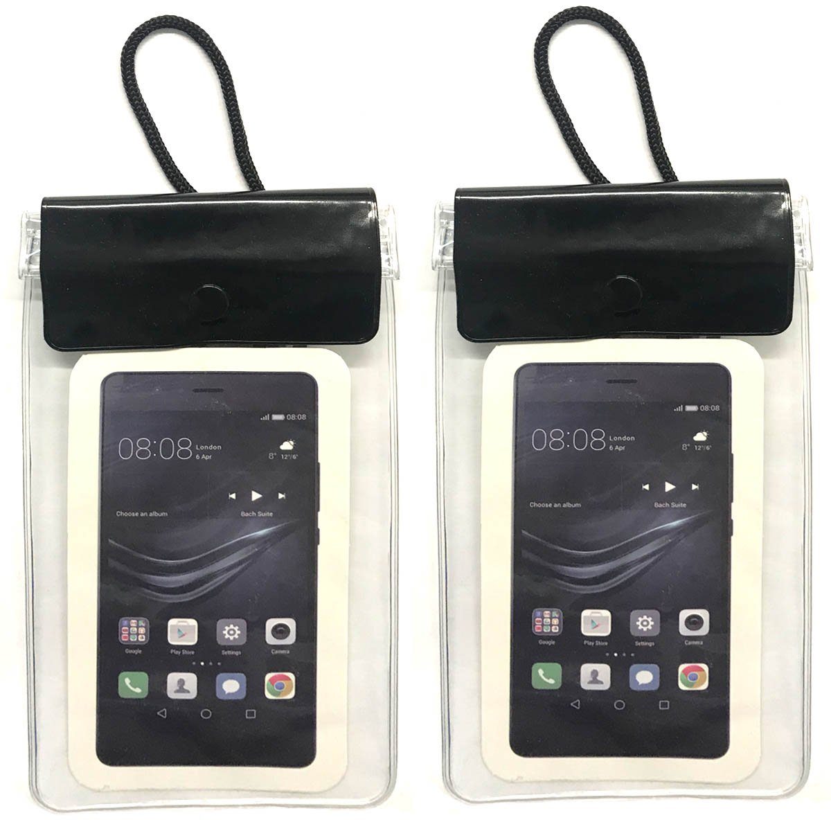 Smartphone HAC24 Handytasche Handy Wasserdicht Handybeutel Handytasche (2-tlg), Brustbeutel Schutzhülle Tasche Brusttasche Smartphonetasche Umhängetasche Umhängebeutel