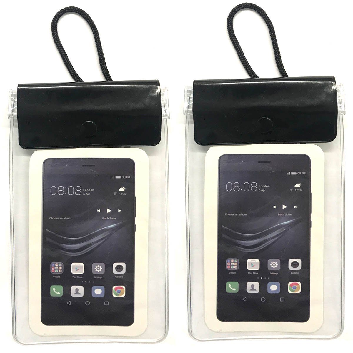 HAC24 Handytasche Smartphone Handy Umhängebeutel Brusttasche Handytasche Umhängetasche (2-tlg), Wasserdicht