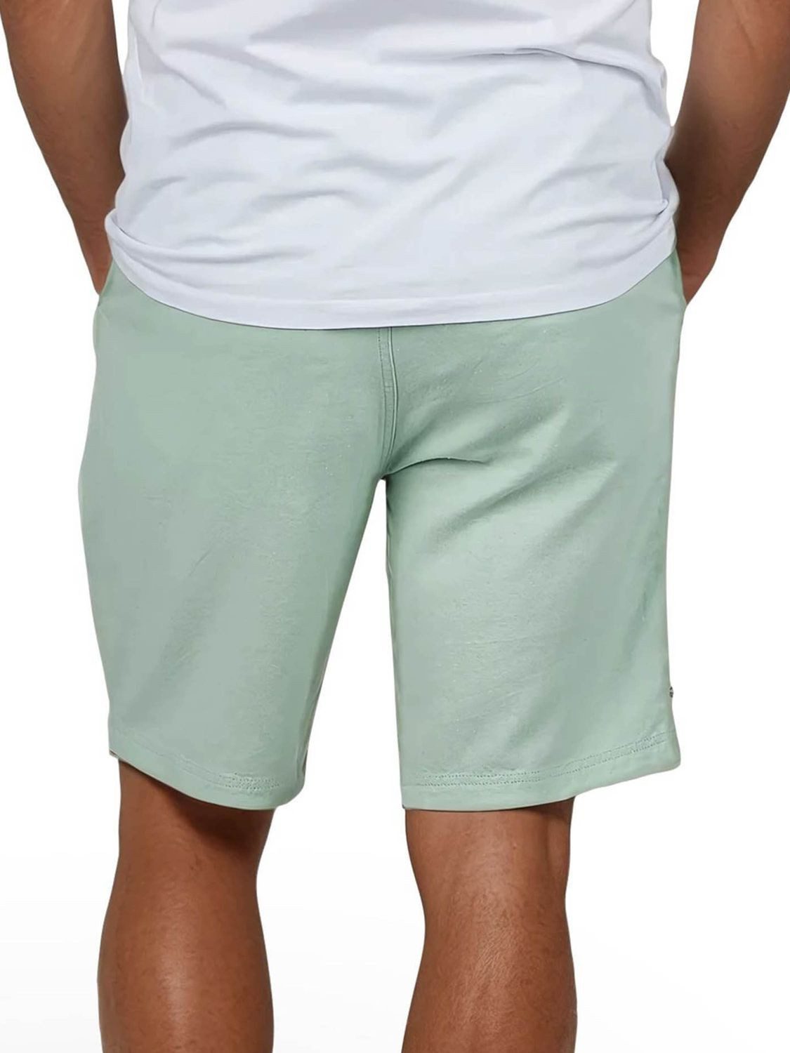 riverso Chinoshorts Herren Freizeitshorts RIVOliver Regular Fit Leinenshort mit Zugbandverschluss