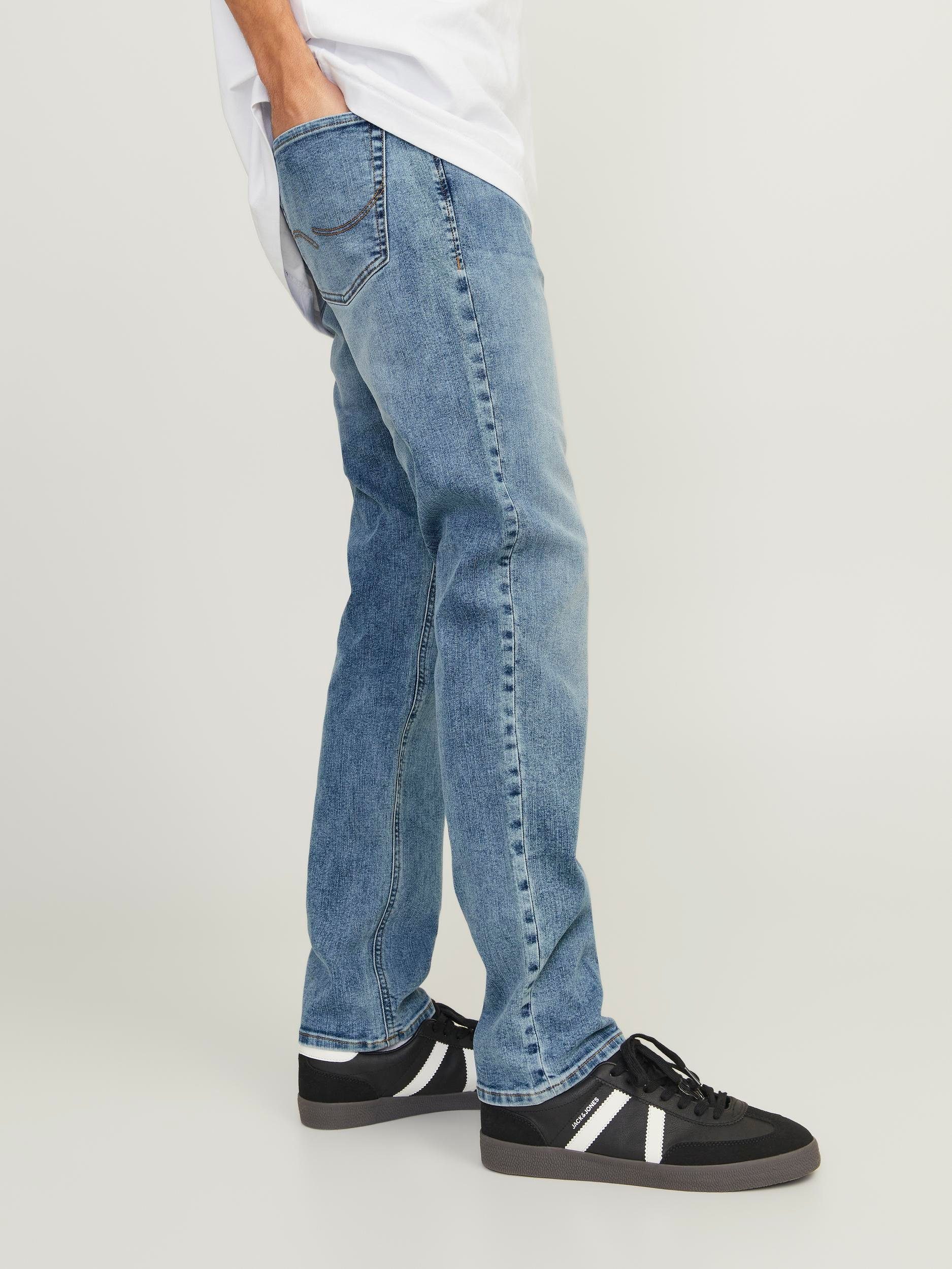 Slim-fit-Jeans Jones Jack JJORIGINAL GLENN & denim Blue