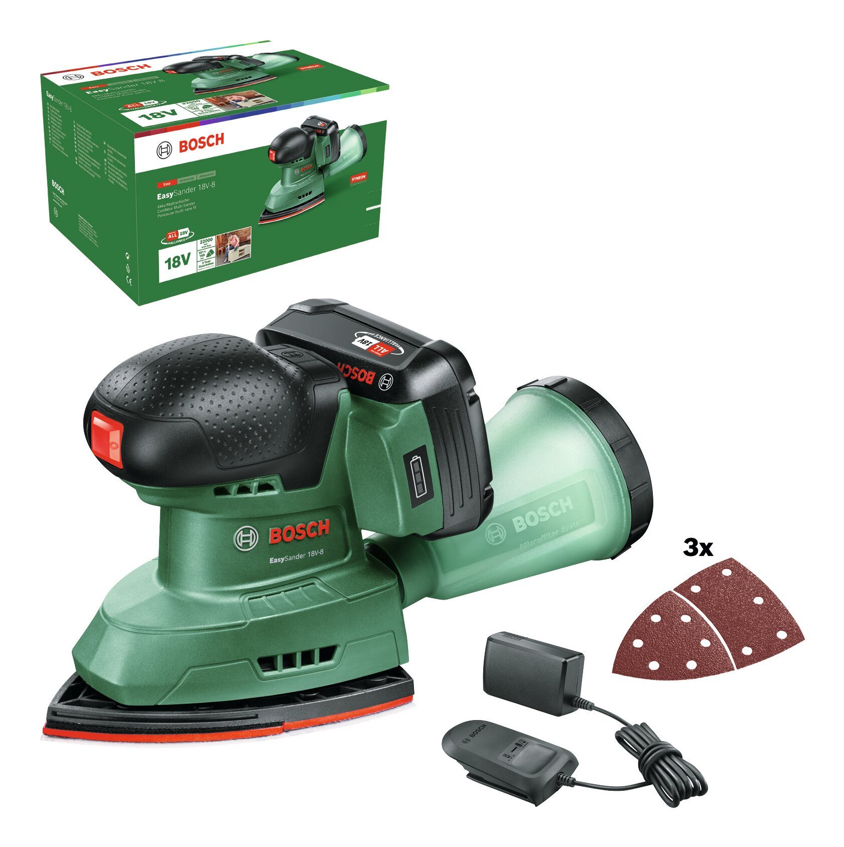 Akku-Multischleifer EasySander 18V-8