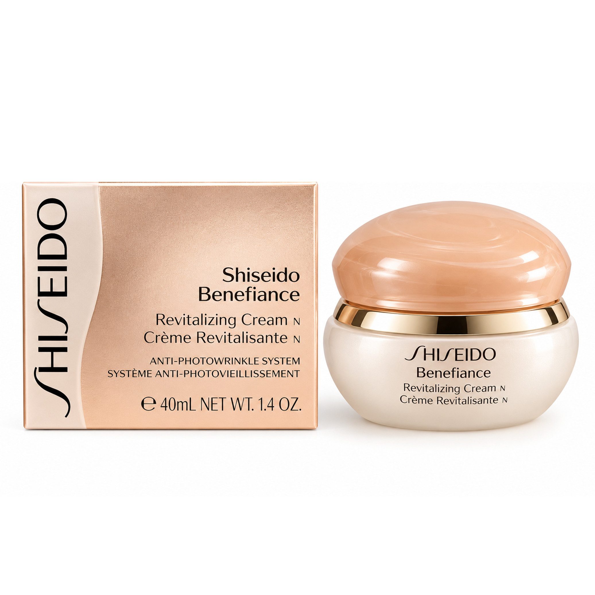 SHISEIDO Gesichtsgel Shiseido Benefiance Revitalizing Creme 40 ml