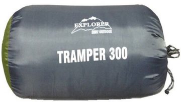 EXPLORER Mumienschlafsack Tramper 300 Camping Schlafsack 230x80x55cm Outdoor -16°C