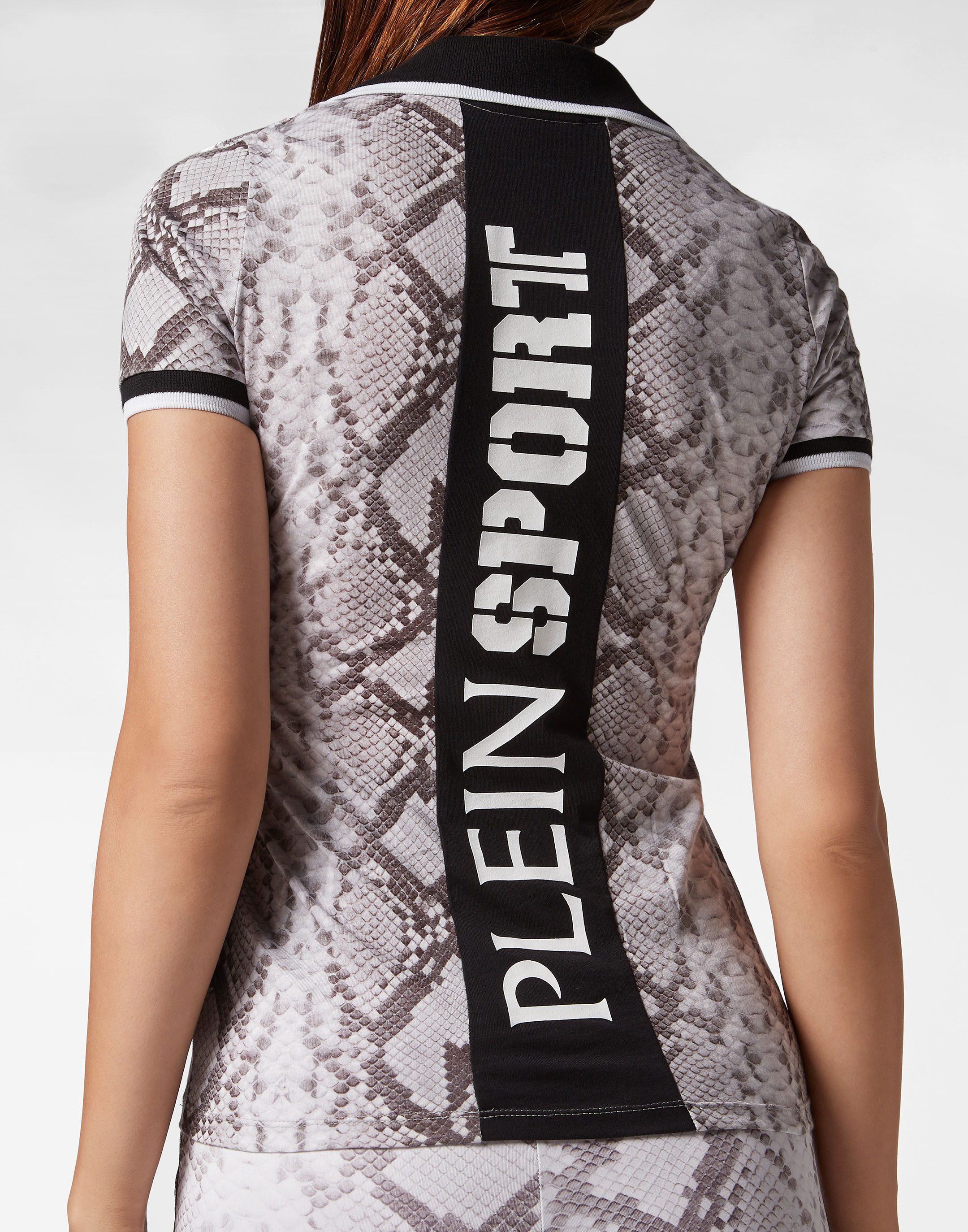 PLEIN SPORT Poloshirt Python