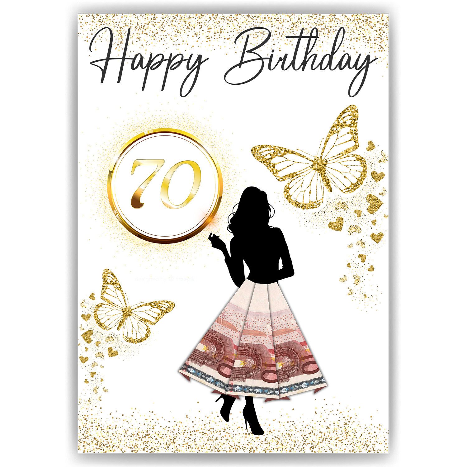 Tigerlino Poster Geburtstag Geldgeschenk Frauen Geburtstagsgeschenk günstig online kaufen