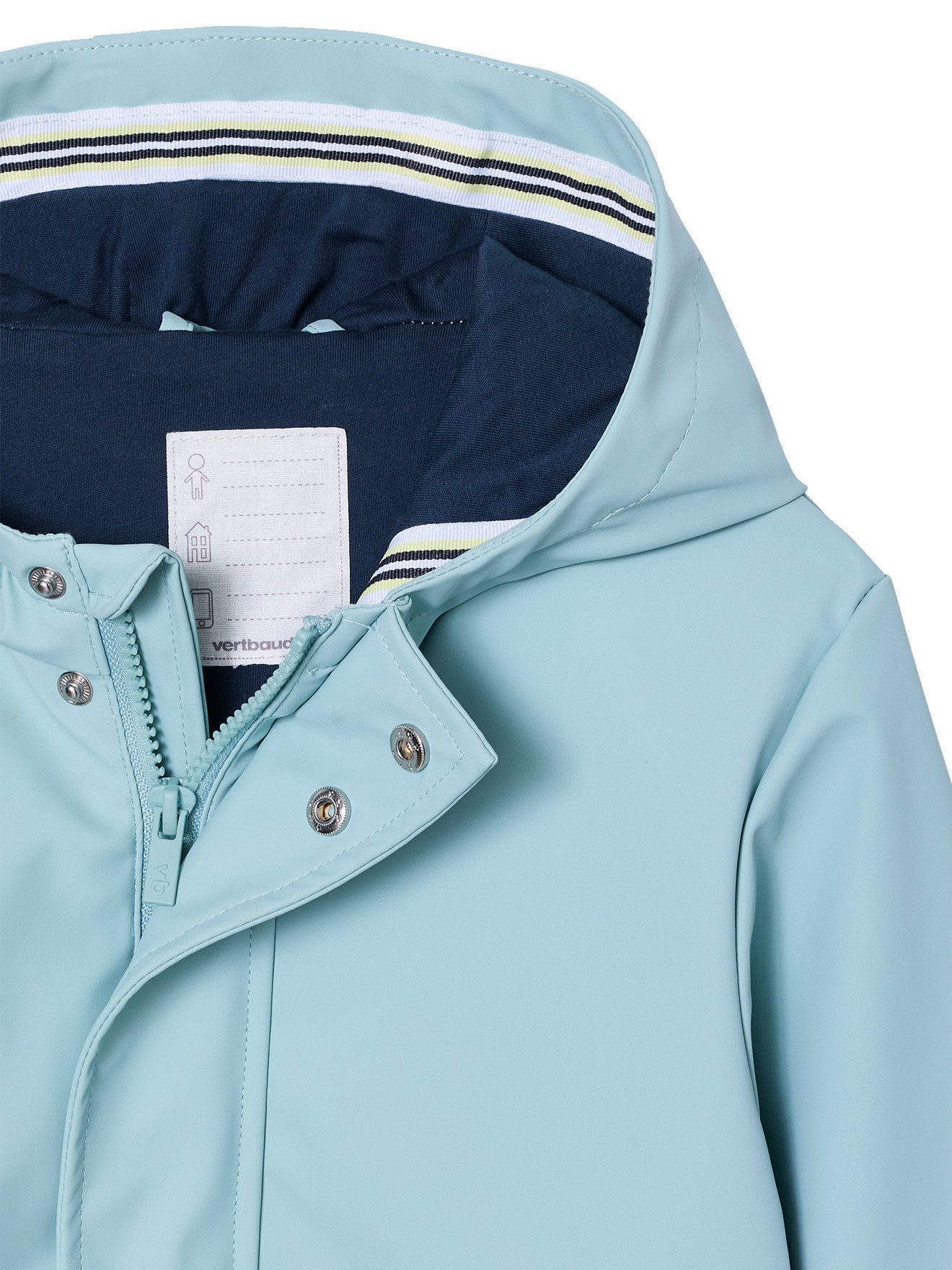 vertbaudet Regenjacke Jungen Regenjacke mit Jersey-Futter