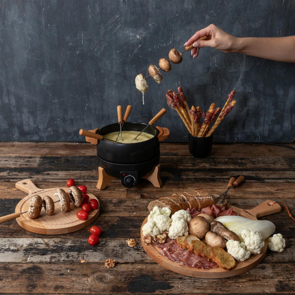 BOSKA HOLLAND Fondue Elektrisches Fondueset Party für 8 Personen