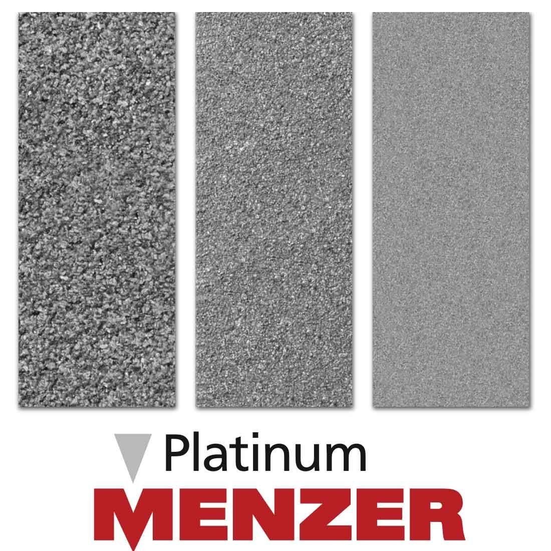 MENZER Schleifscheibe Ø 115 mm 8-Loch Klett-Schleifscheiben für Exzenterschleifer, Halbedelkorund, 50 Stk., K320