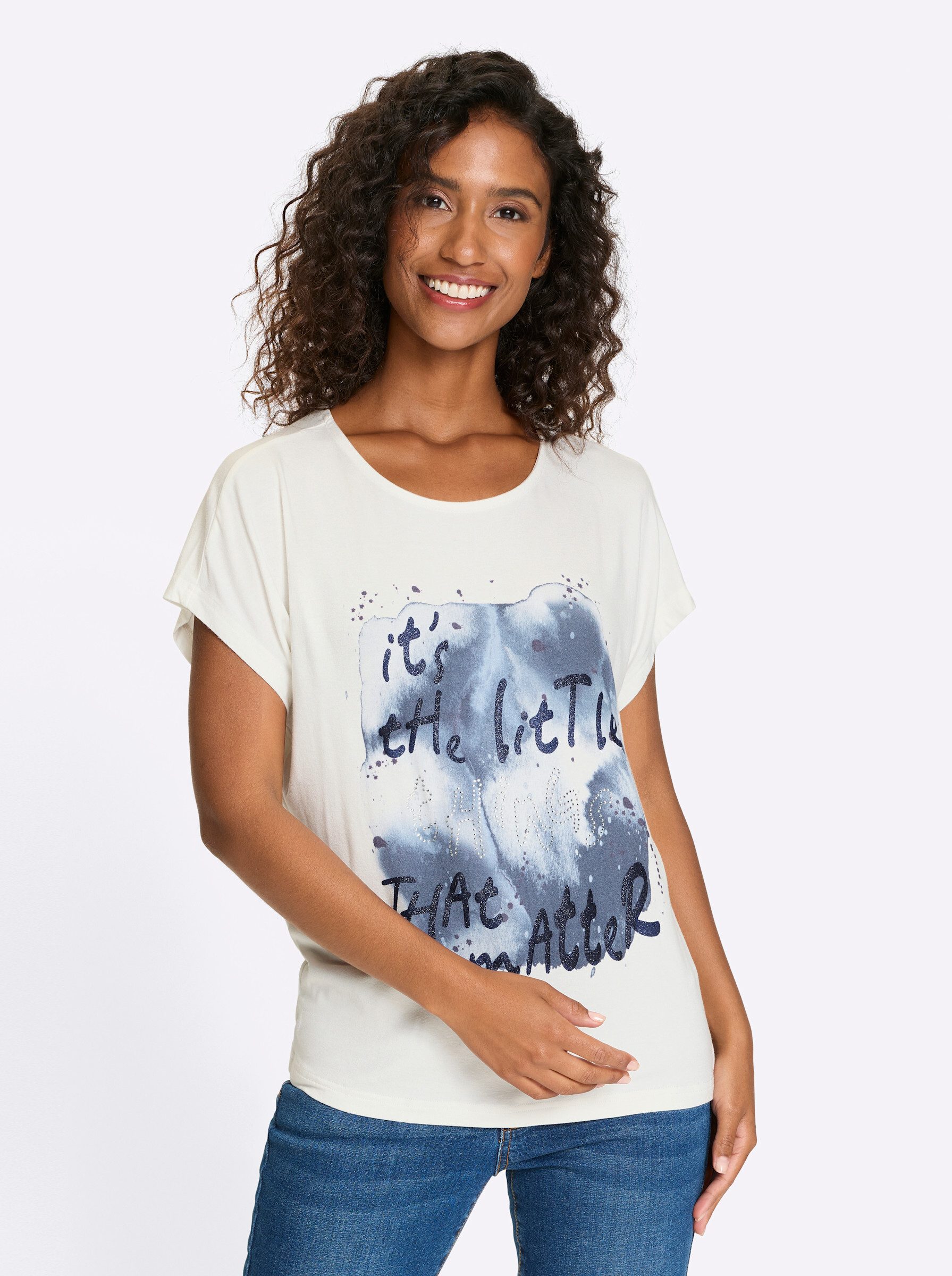 heine T-Shirt Shirt Kurzarm günstig online kaufen