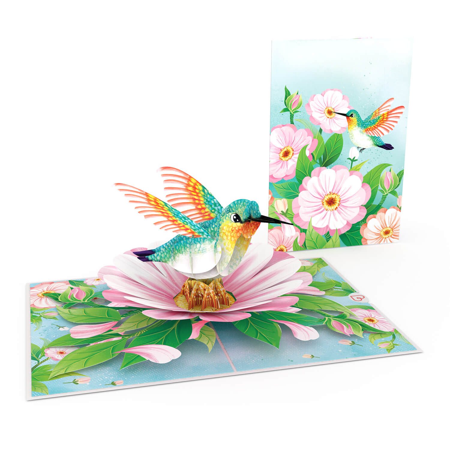 papercrush Geburtstagskarte Kolibri Pop-Up Karte