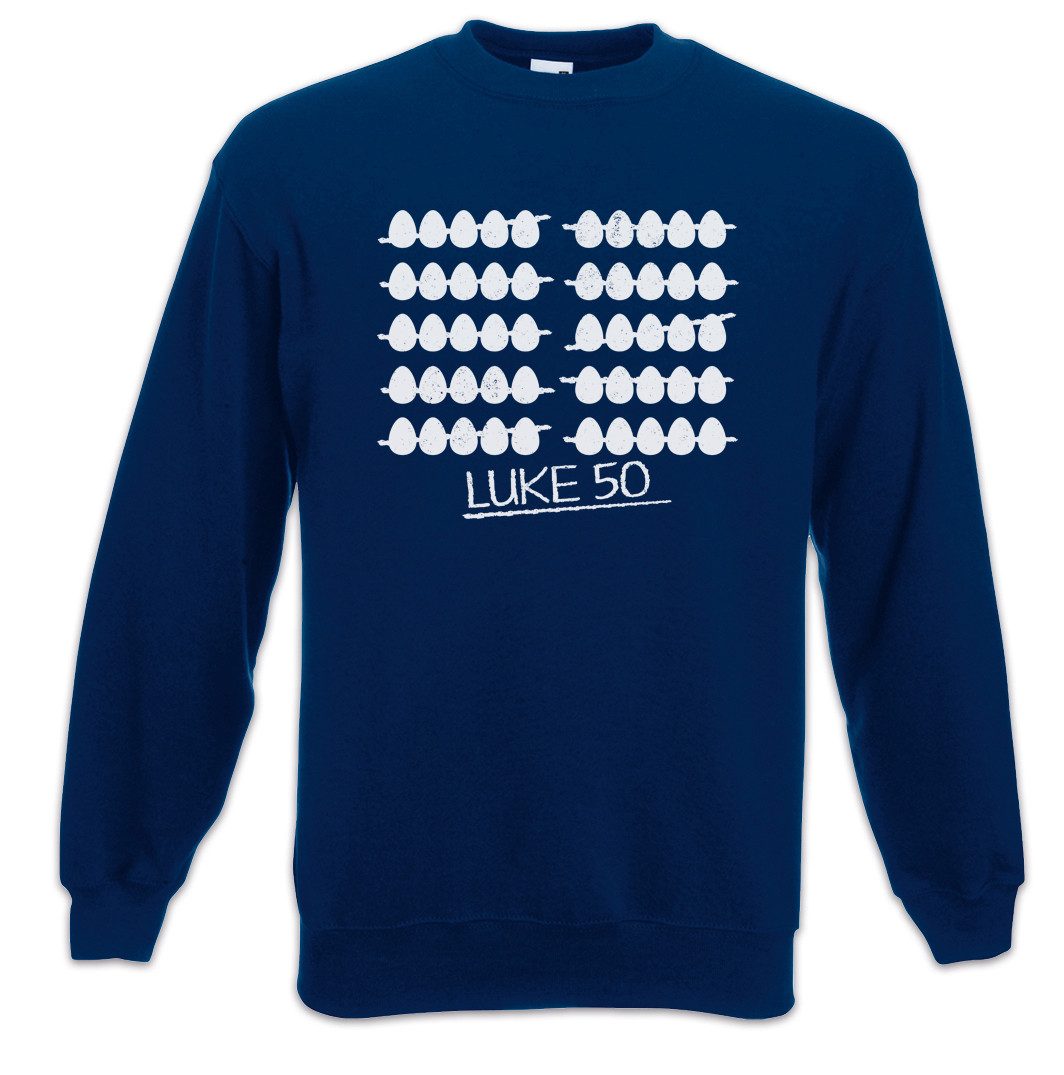 Sweatshirt Luke Egg Eating Sweatshirt Der Luke Unbeugsame Jackson Dragline Cool