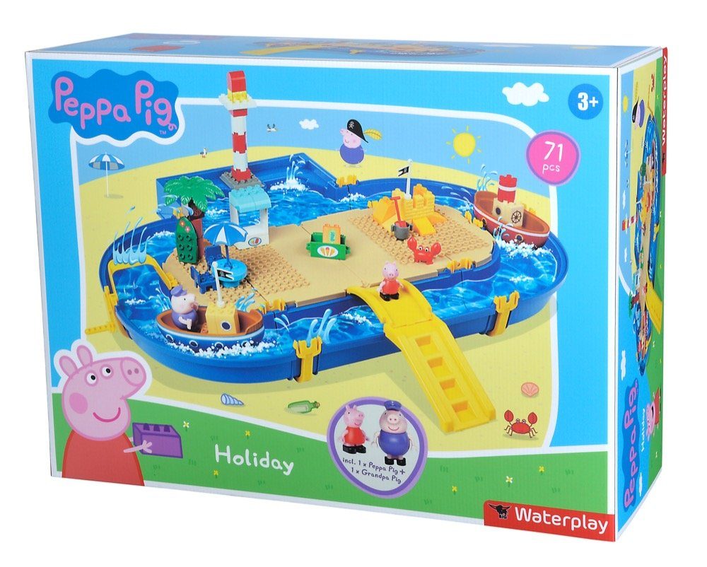 BIG Wasserbahn Spielzeug Garten Waterplay Peppa günstig online kaufen