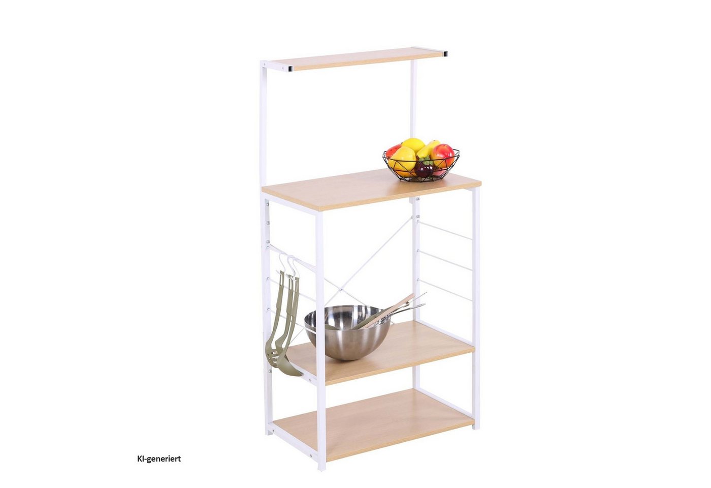 HTI-Line Küchenregal Regal Mona, Stück 1-tlg., Küchenregal Standregal