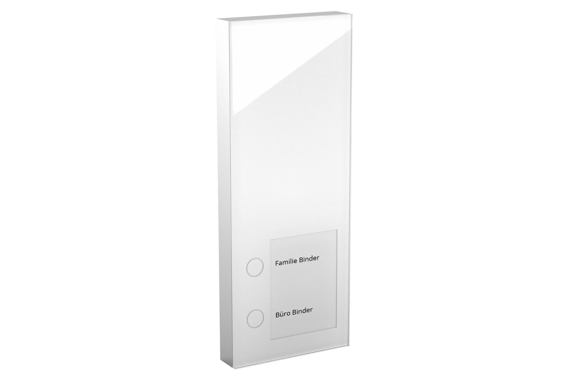 DoorLine Slim Smart Home Türklingel (direkt auf´s Telefon) Schwarz | Türklingeln