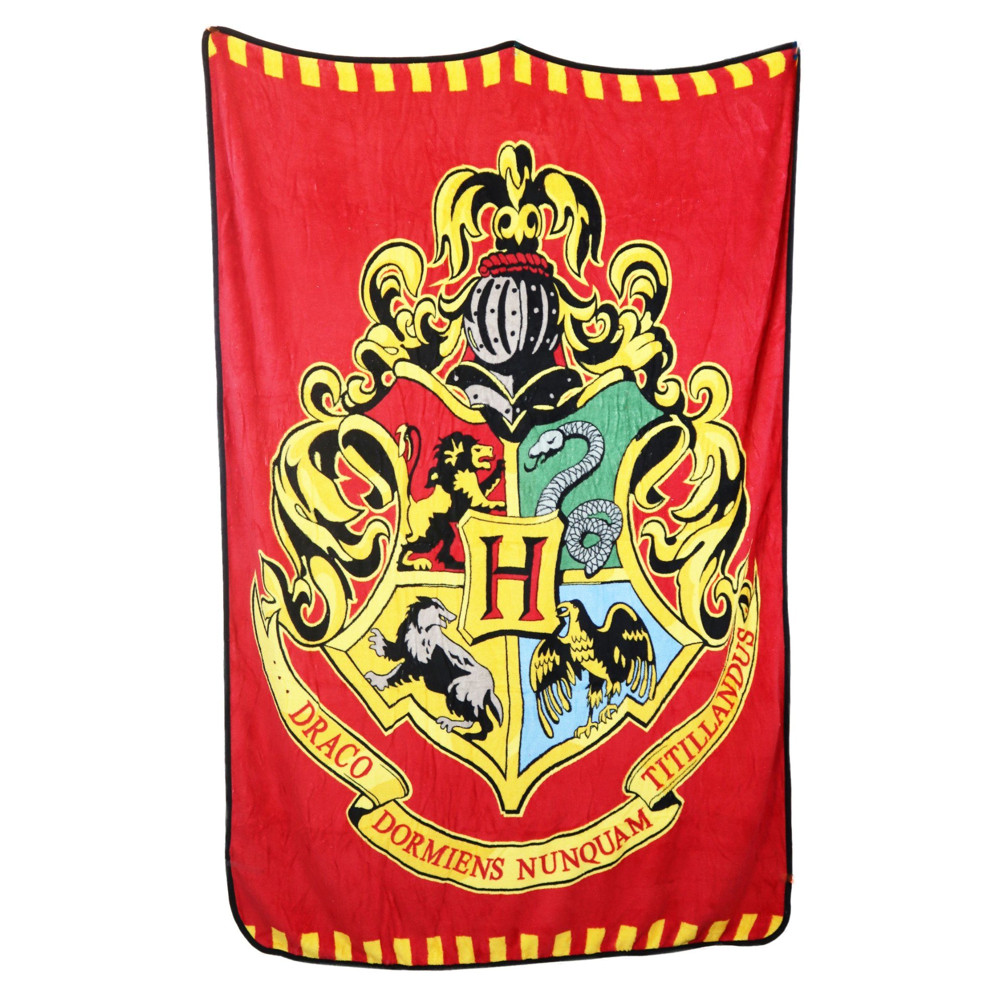 Wohndecke Harry Potter Hogwarts warme Fleecedecke Kuscheldecke, Harry Potter, Gr. 120x150 cm