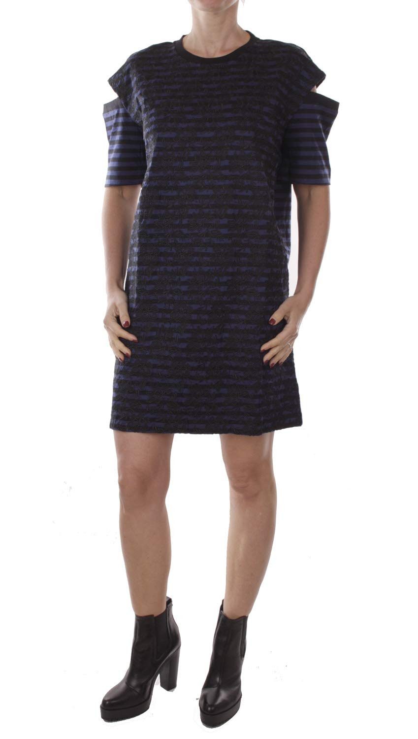 Sweatkleid Diesel Black Gold Dystri Dress Damen Kleid Blau