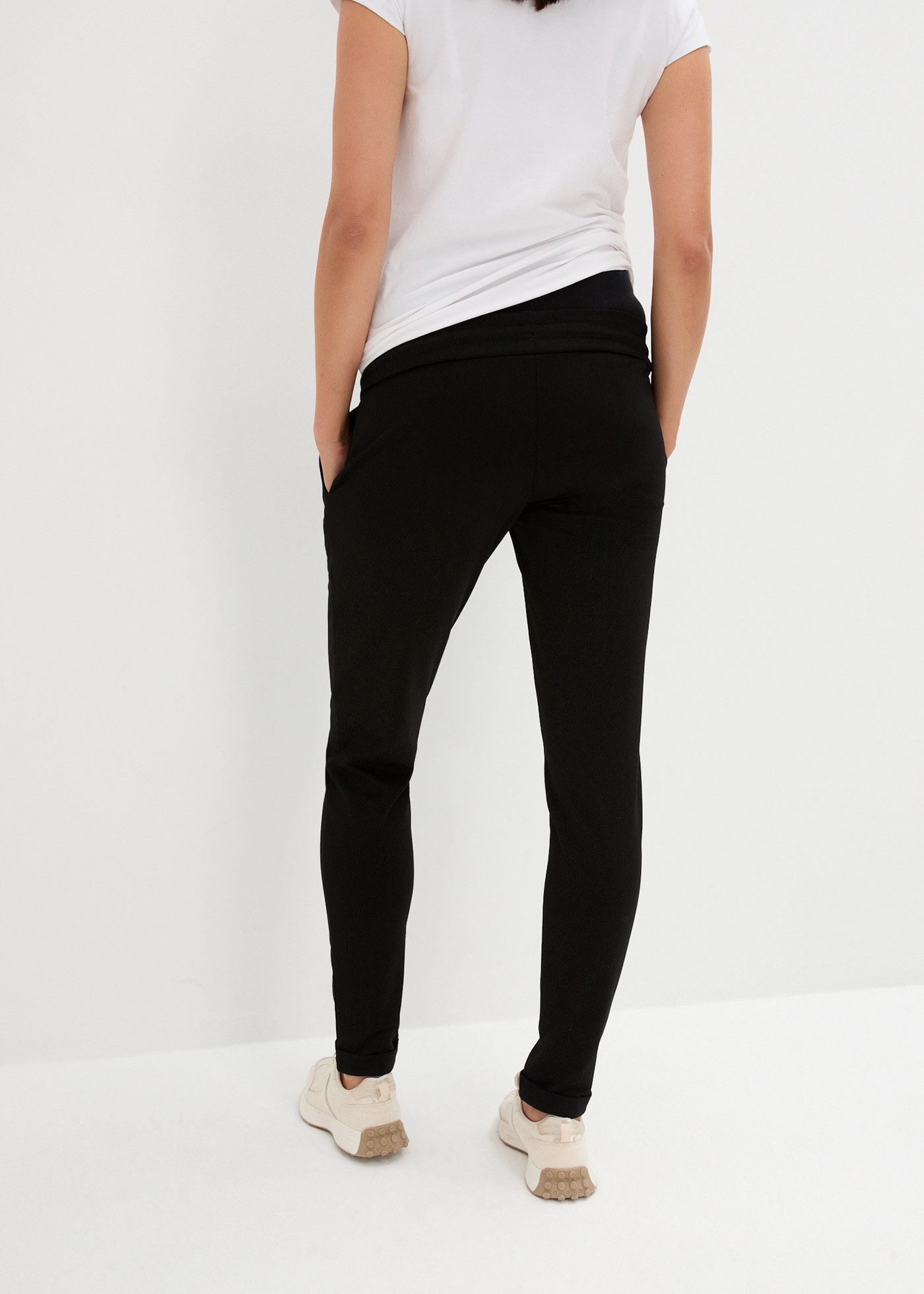 bonprix Umstandshose aus Viskose, Polyester und Elasthan, Regular Fit