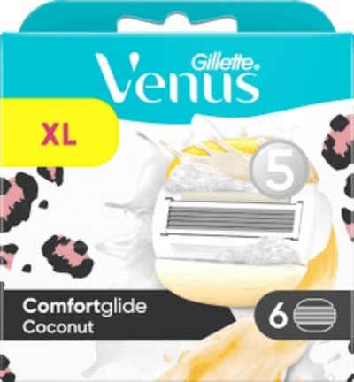 Gillette Venus Rasierklingen ComfortGlide Coconut - 6St. - Leopard