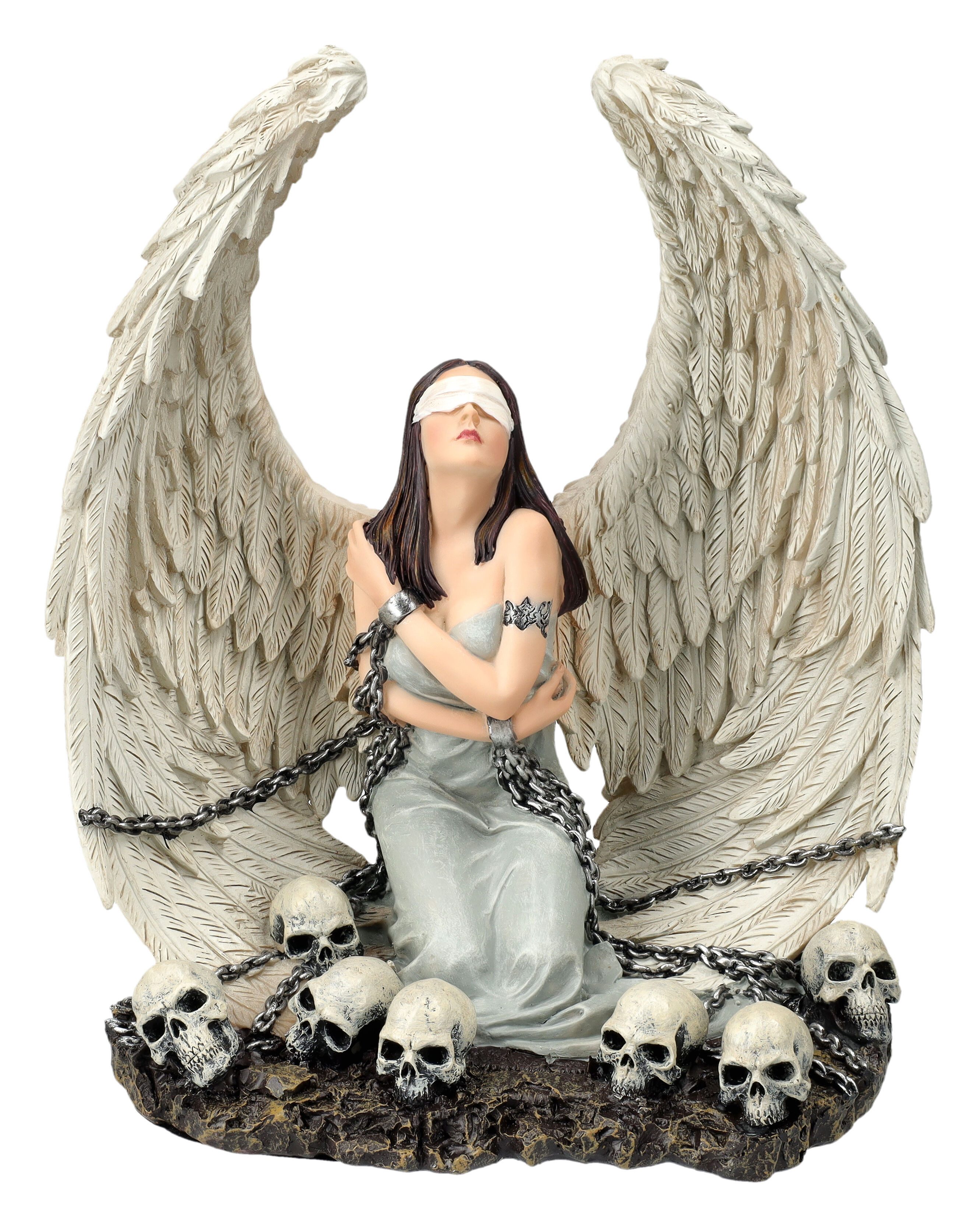 Figuren Shop GmbH Fantasy-Figur Engel Figur gefesselt - Captive Spirit - Fantasy Dekofigur Engelfigur