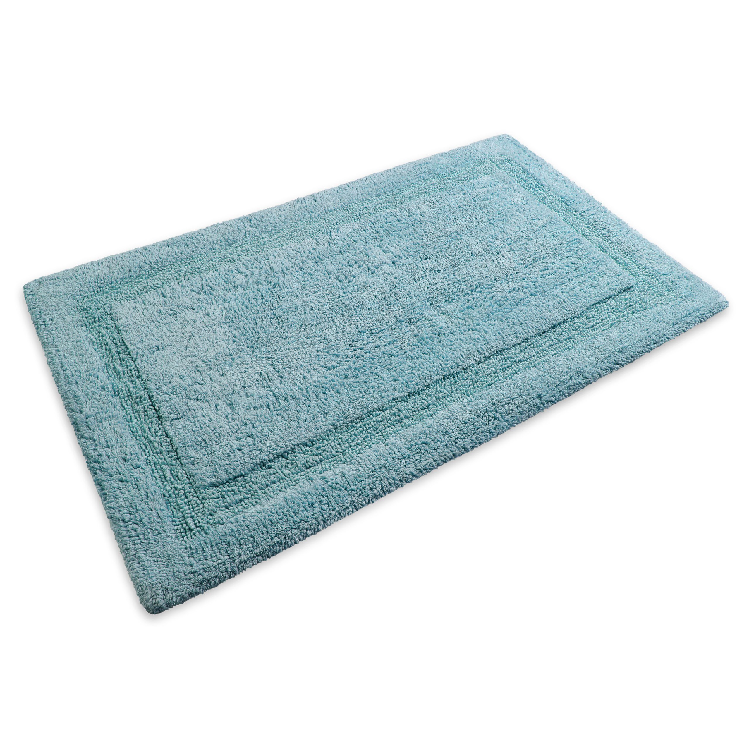 OTTO home Badematte Meellor, Höhe 20 mm, rutschhemmend beschichtet, fußbodenheizungsgeeignet, Baumwolle, rechteckig, Badteppich, getuftet, modern, Uni, antirutsch, flauschig, Baumwolle