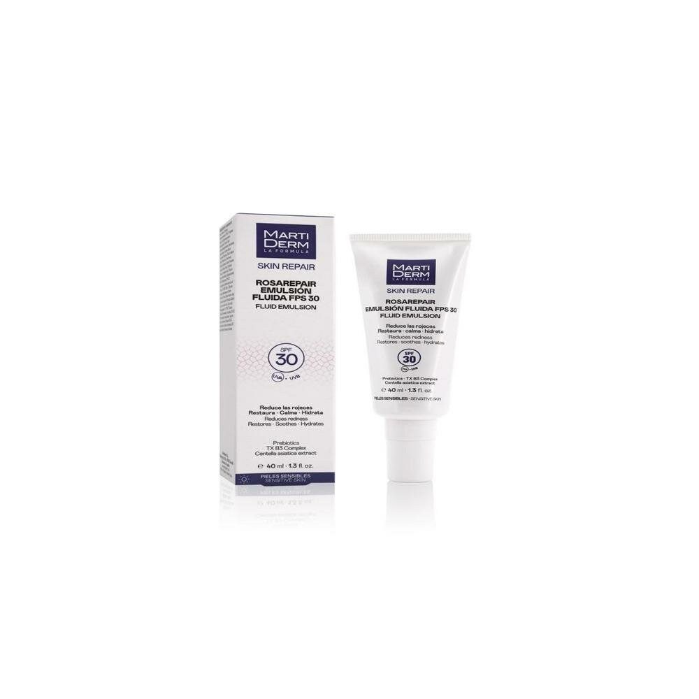 Martiderm Gesichtsemulsion Martiderm Rosarepair Flüssige Emulsion SPF30 40ml