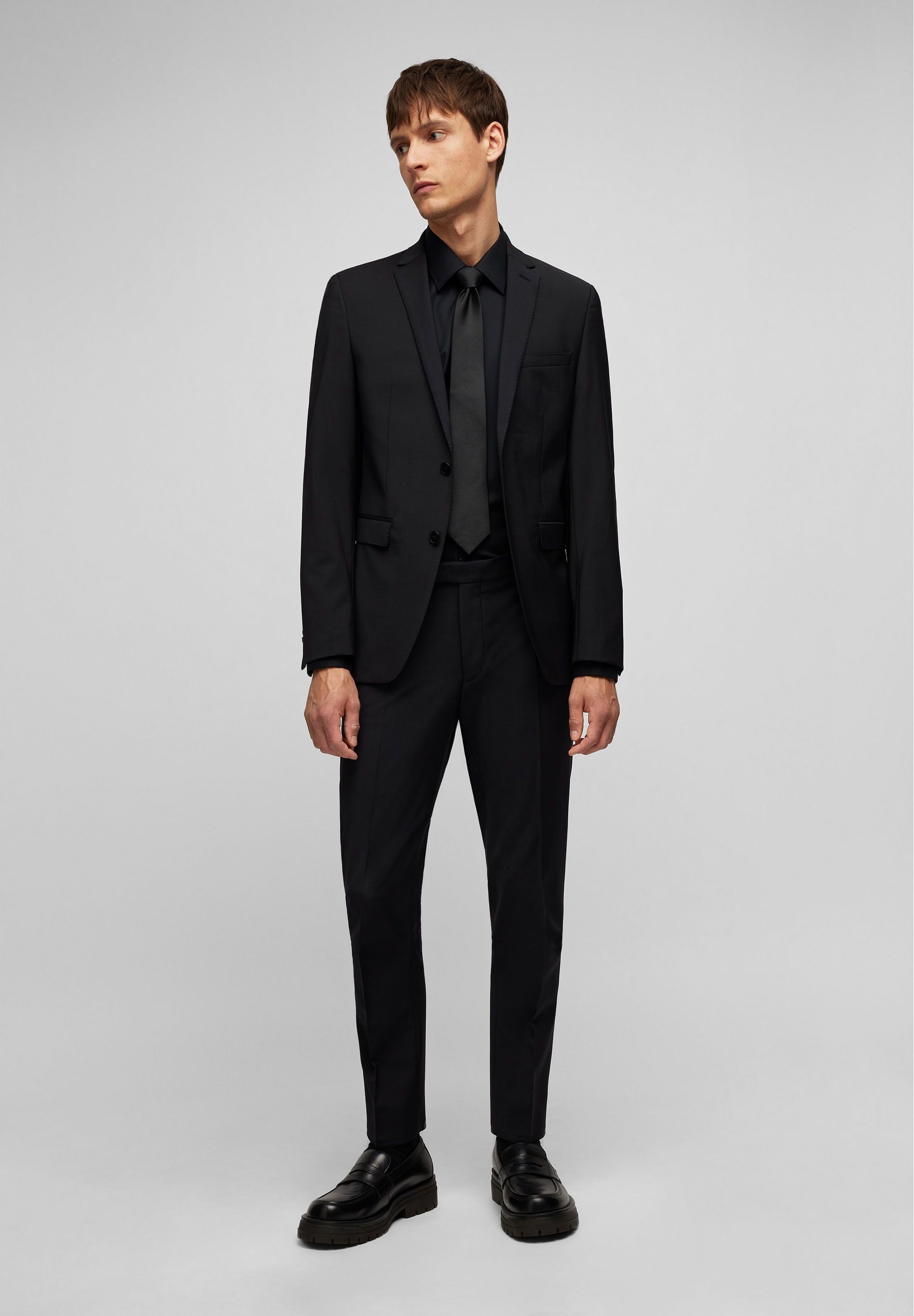 HECHTER PARIS Anzughose (1-tlg) Performance Stretch