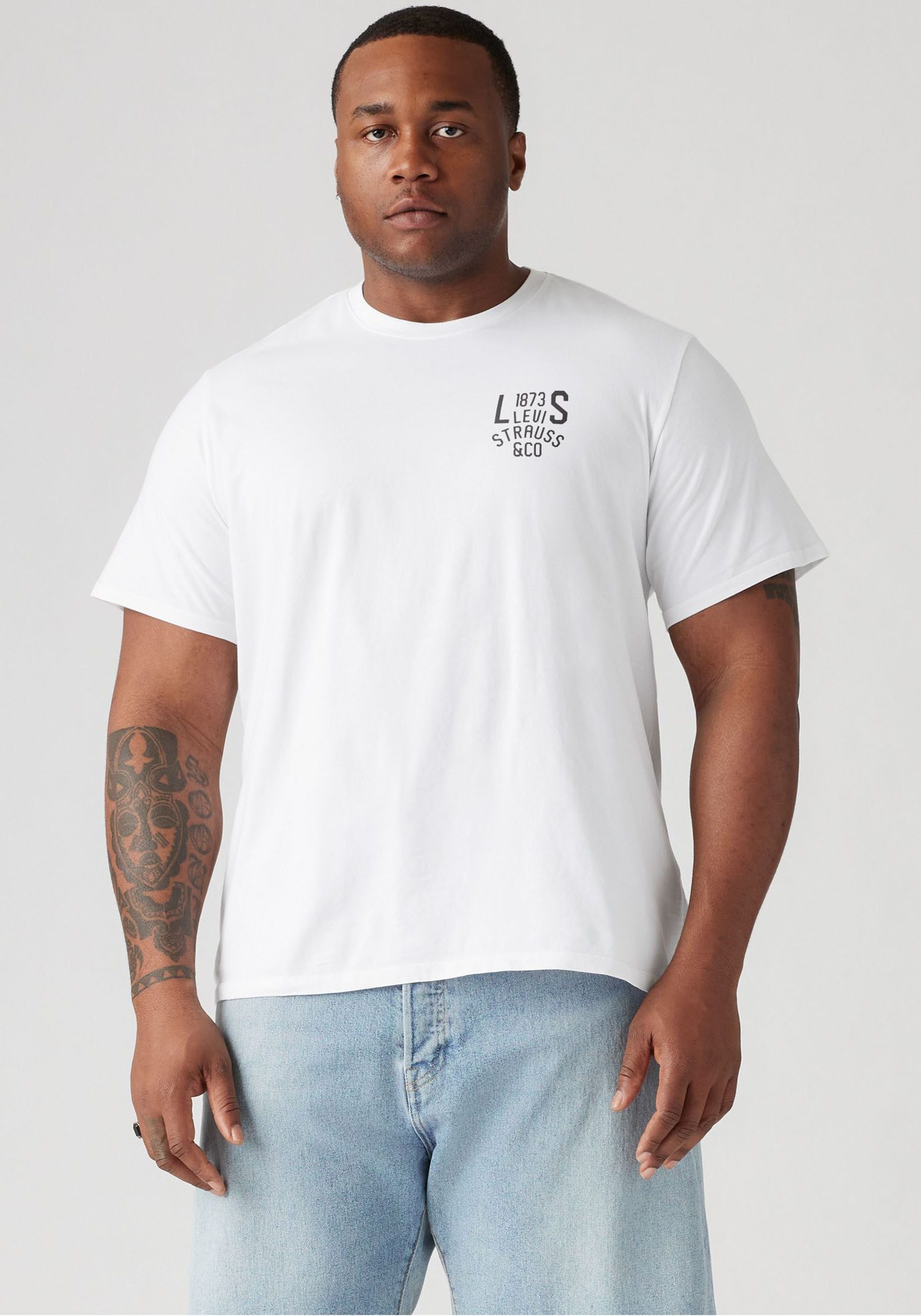Levi's® Plus T-Shirt LV T-Shirt LSE_BIG in bequemer Passform