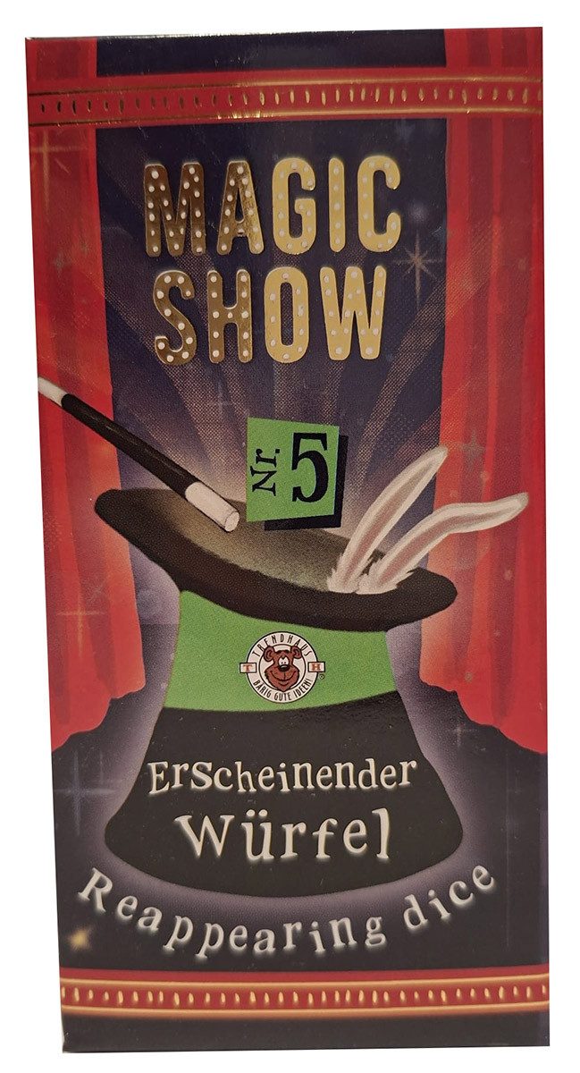 Trendhaus Zauberkasten TRENDHAUS Magic Show Nr. 5 Erscheinender Würfel Zauberwürfel