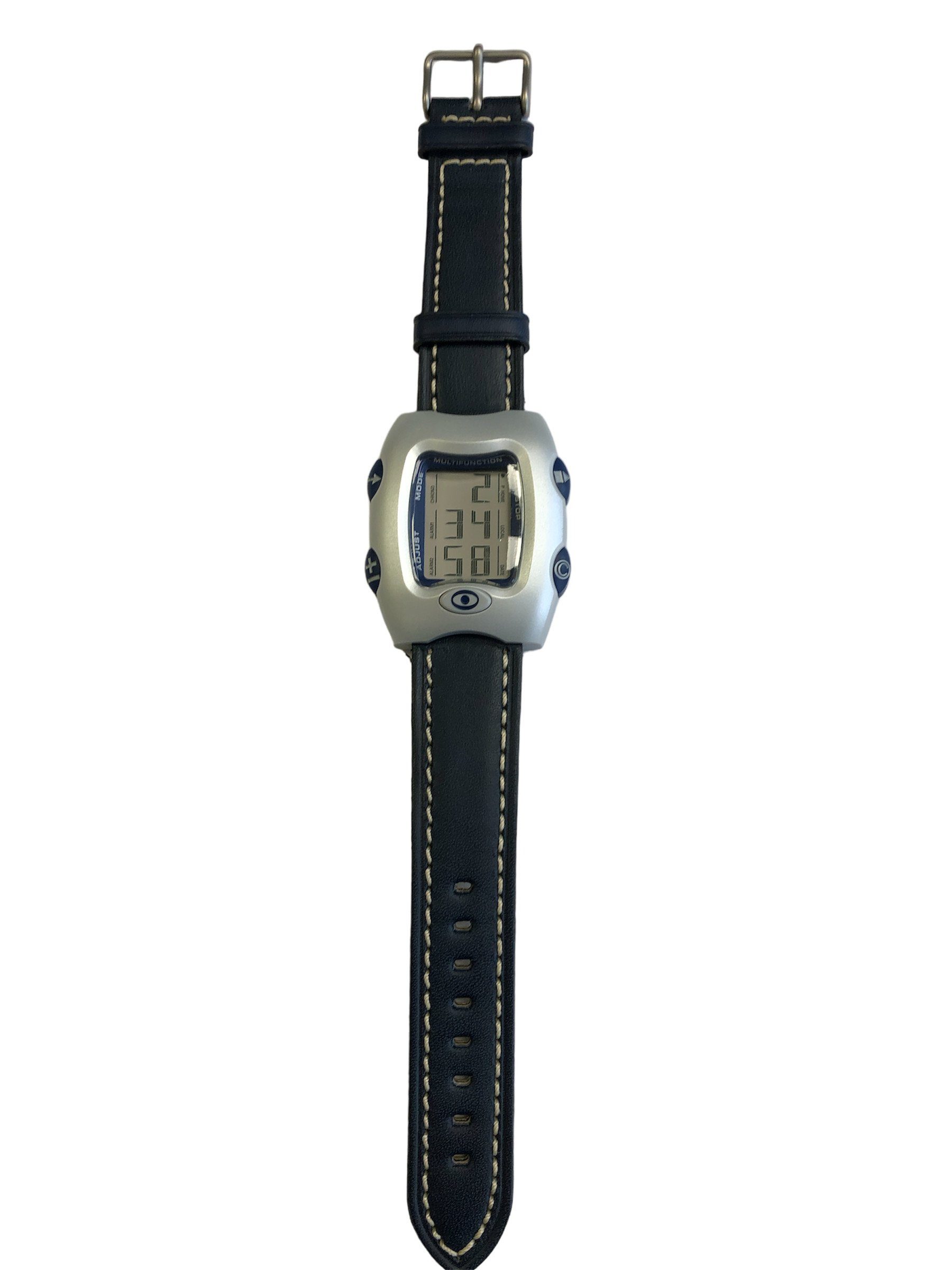 CATERPILLAR Multifunktionsuhr LS15799111, Multifunktionsuhr mit elegantem Lederband