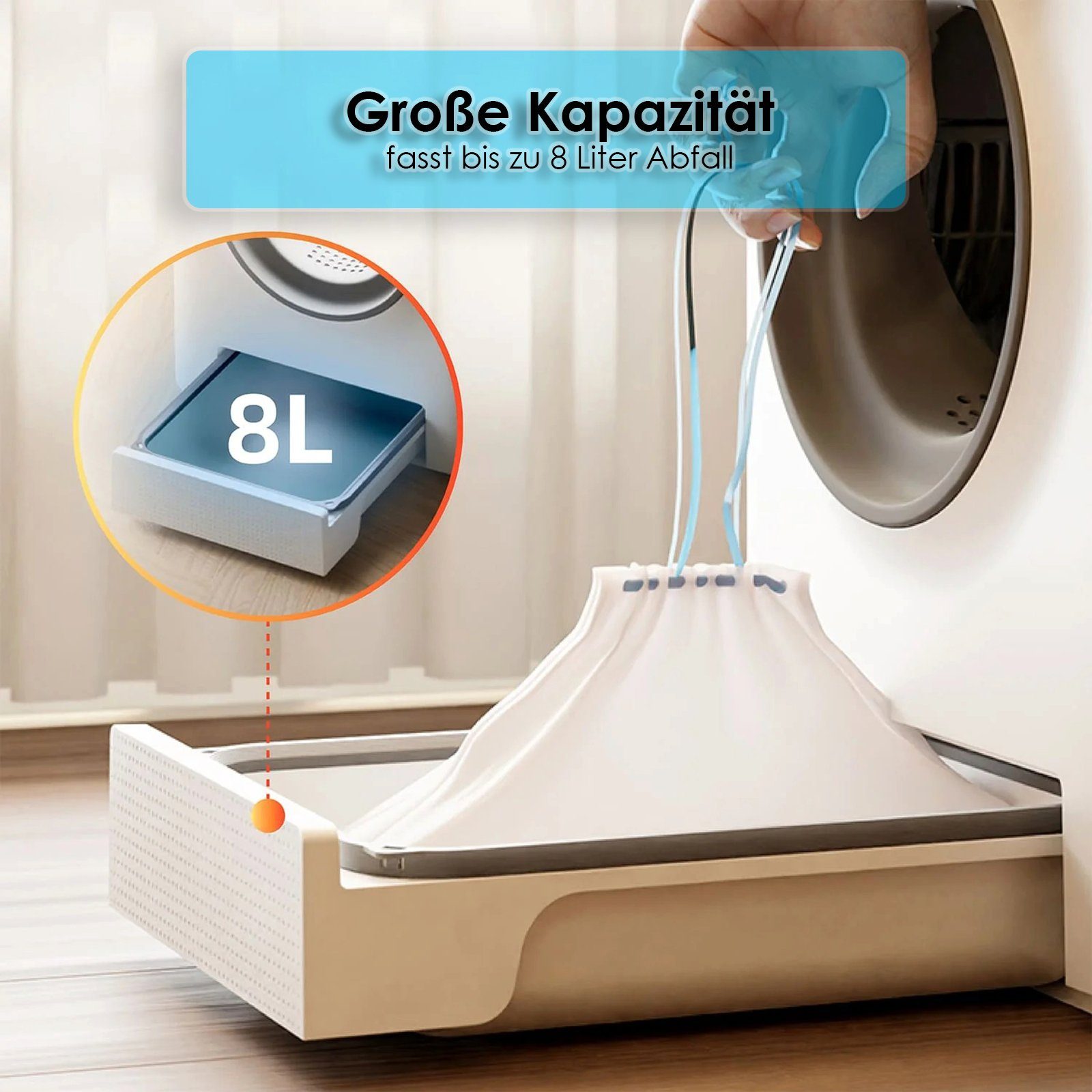 Thumbnail - AstroPet Katzentoilette Katzentoilettenbeutel für Mercury Series für ACLB-001