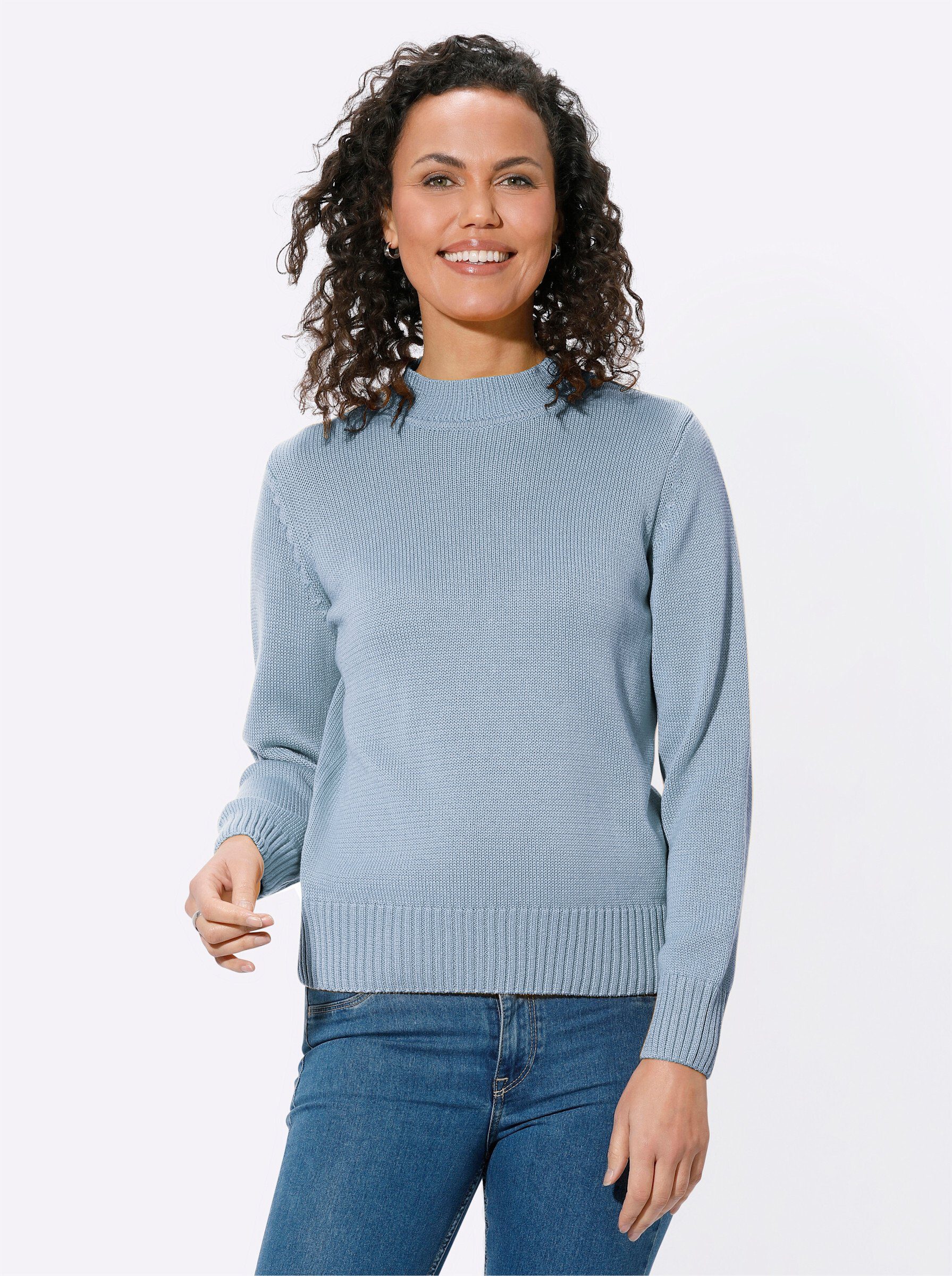 Witt Strickpullover Stehkragenpullover günstig online kaufen