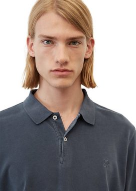 Marc O'Polo Langarm-Poloshirt in Soft-Touch-Jersey-Qualität