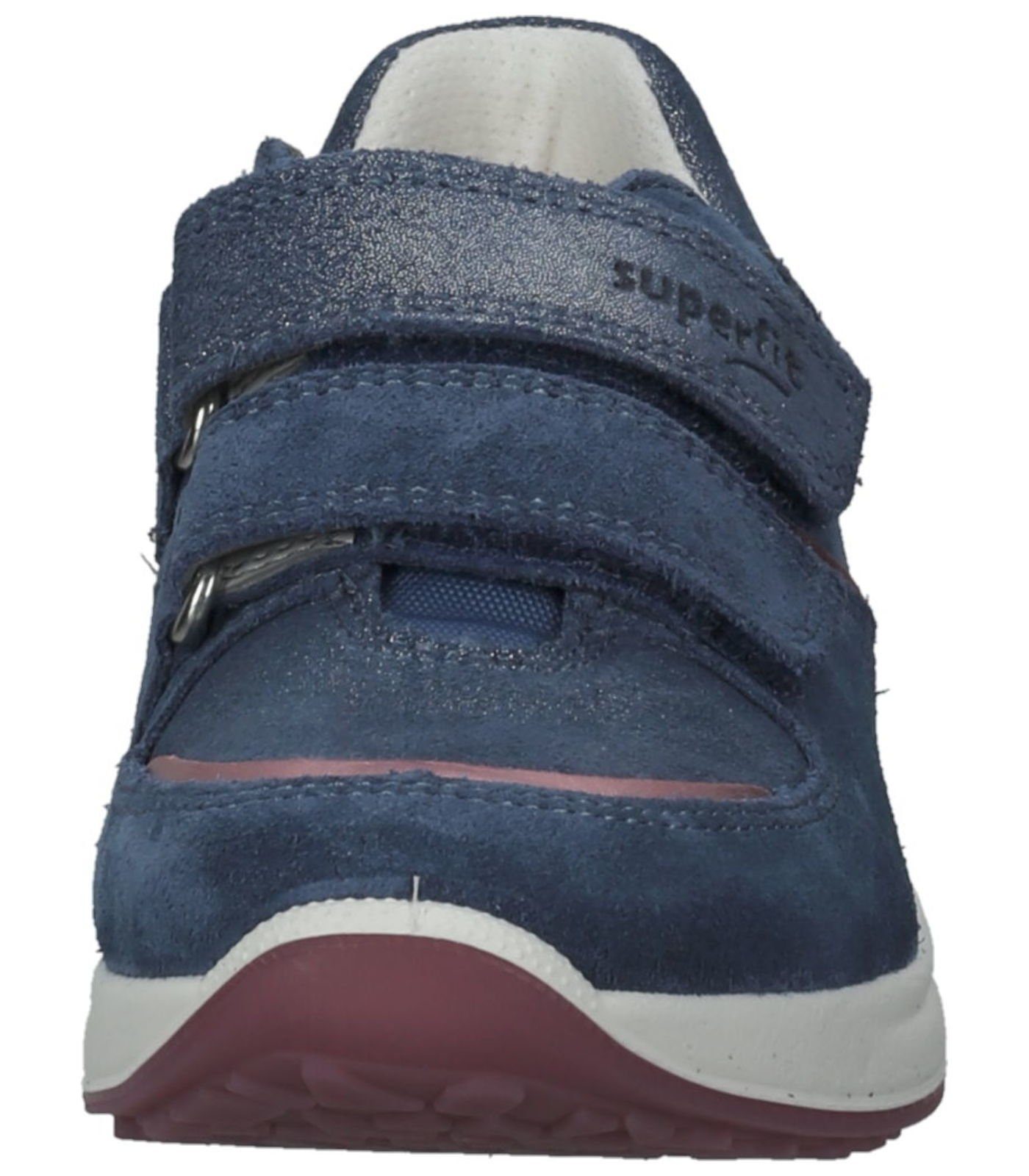 Superfit Sneaker Leder/Textil Blau Sneaker